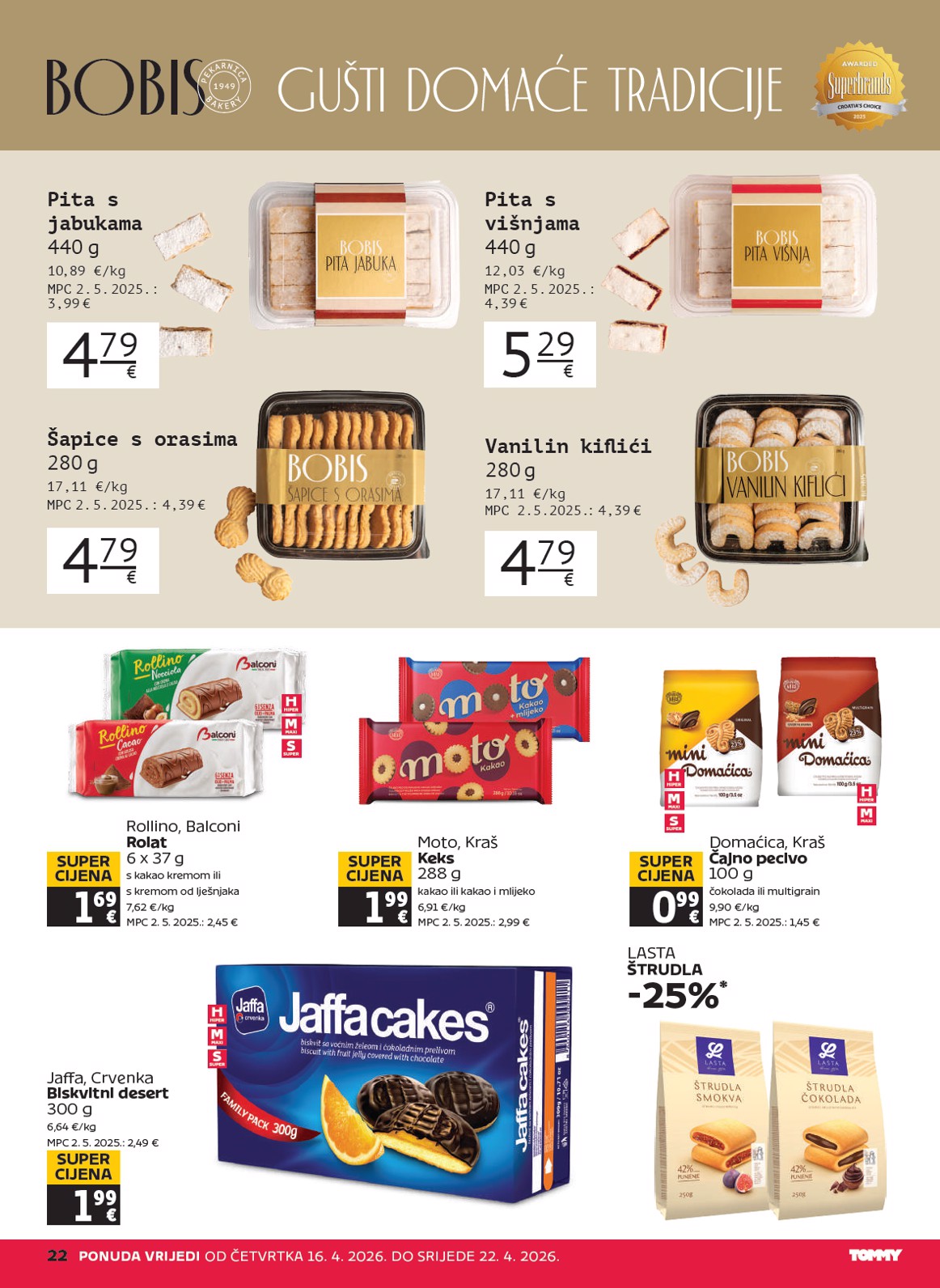 tommy - Budući Tommy letak vrijedi od četvrtka 16.04.2026 do srijede 22.04.2026 - page: 22