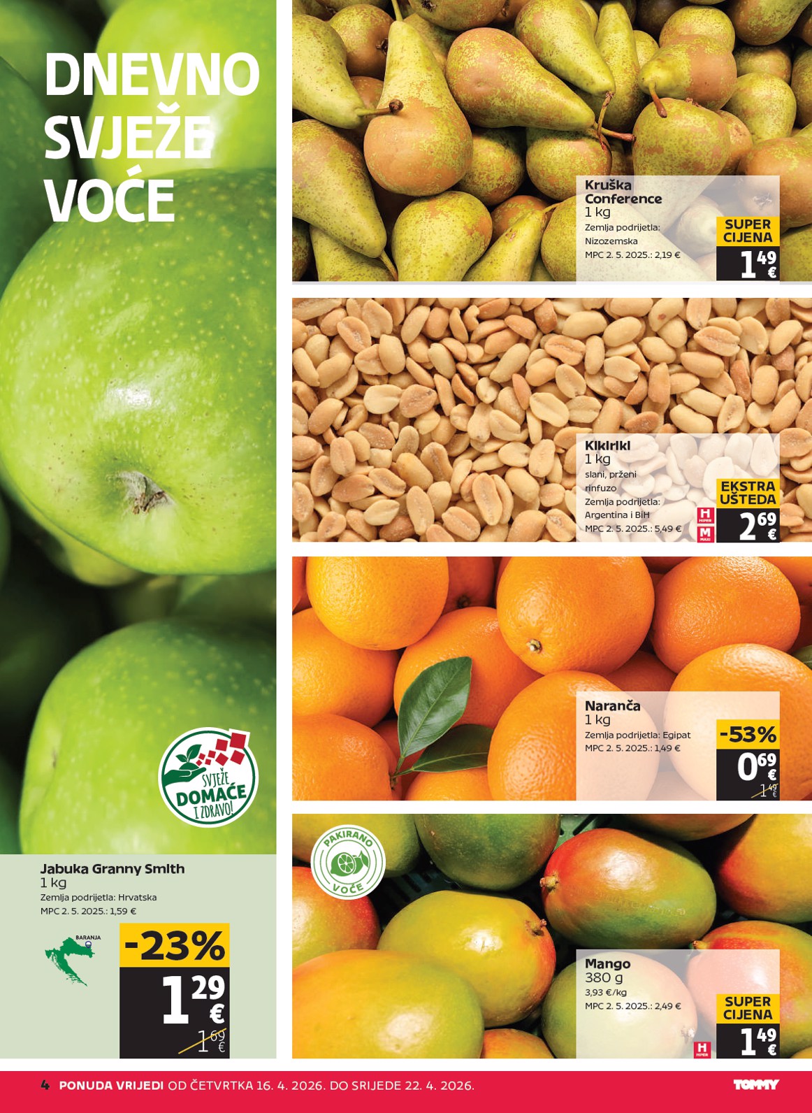 tommy - Budući Tommy letak vrijedi od četvrtka 16.04.2026 do srijede 22.04.2026 - page: 4