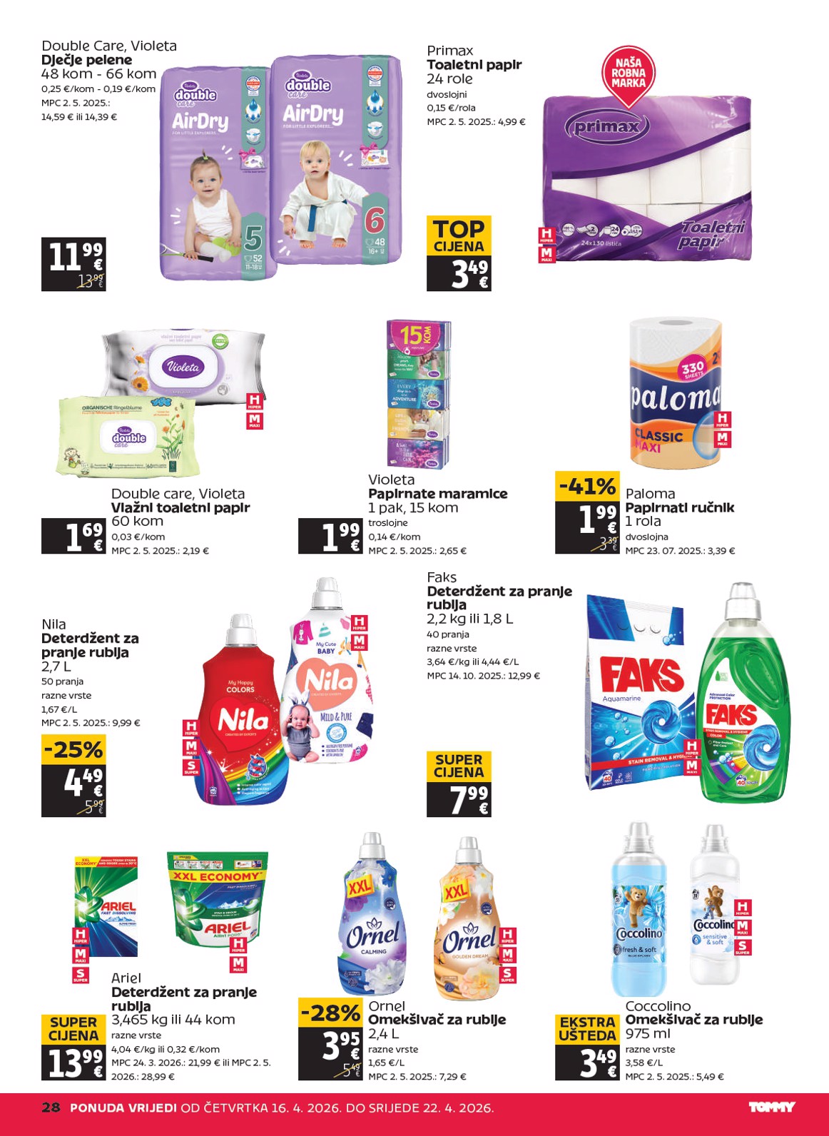 tommy - Budući Tommy letak vrijedi od četvrtka 16.04.2026 do srijede 22.04.2026 - page: 28