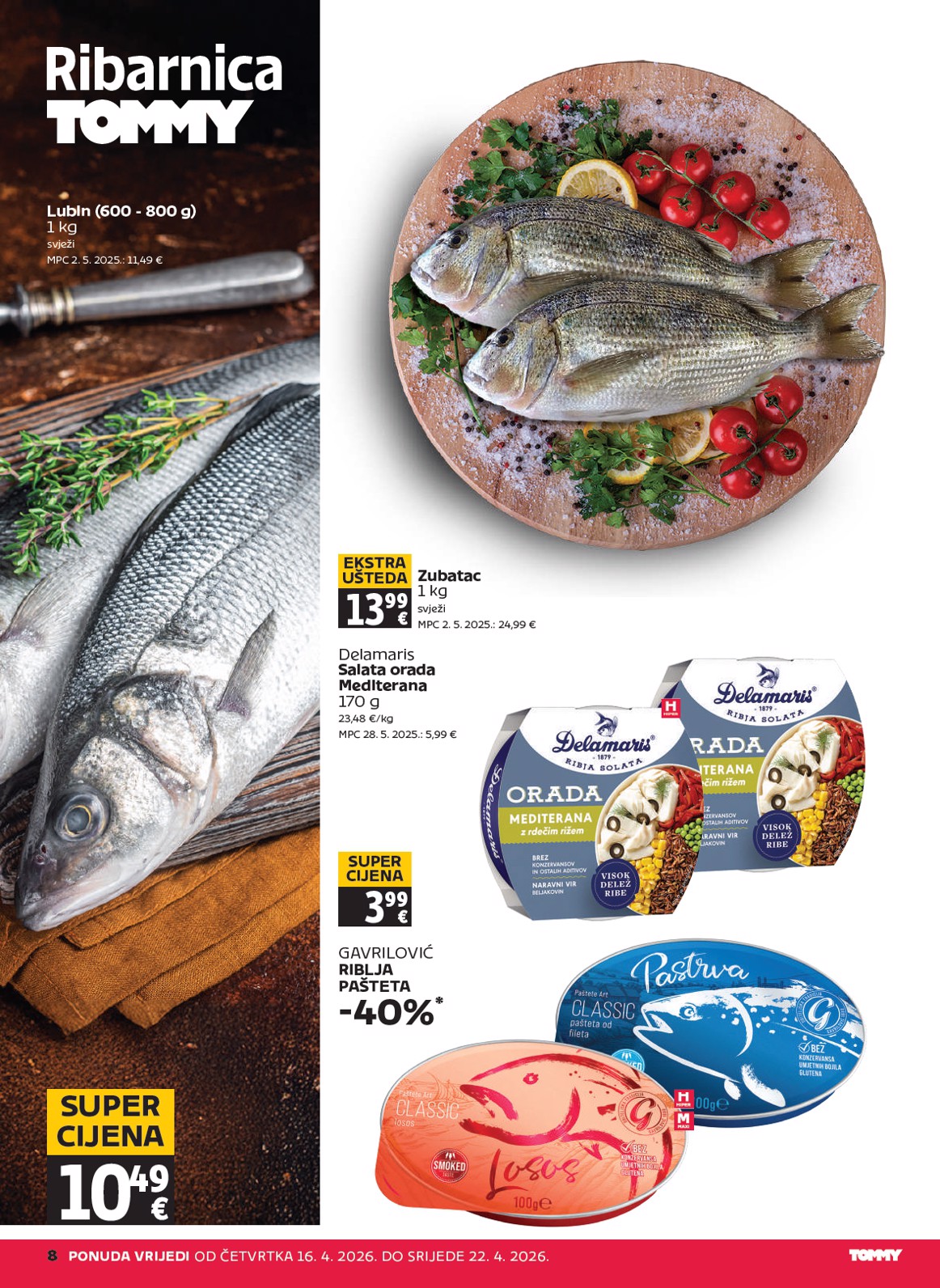 tommy - Budući Tommy letak vrijedi od četvrtka 16.04.2026 do srijede 22.04.2026 - page: 8