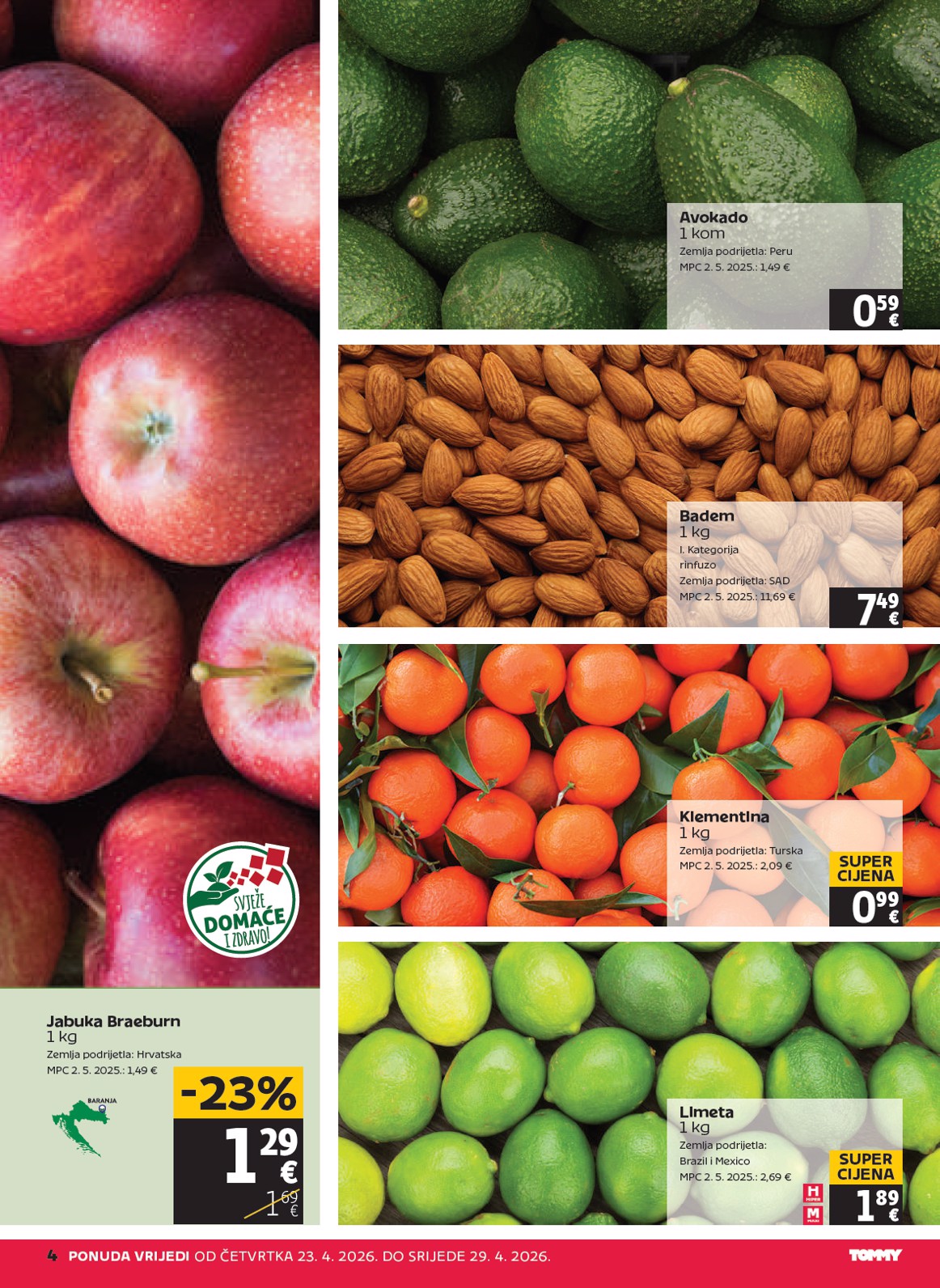 tommy - Budući Tommy letak vrijedi od četvrtka 23.04.2026 do srijede 29.04.2026 - page: 4