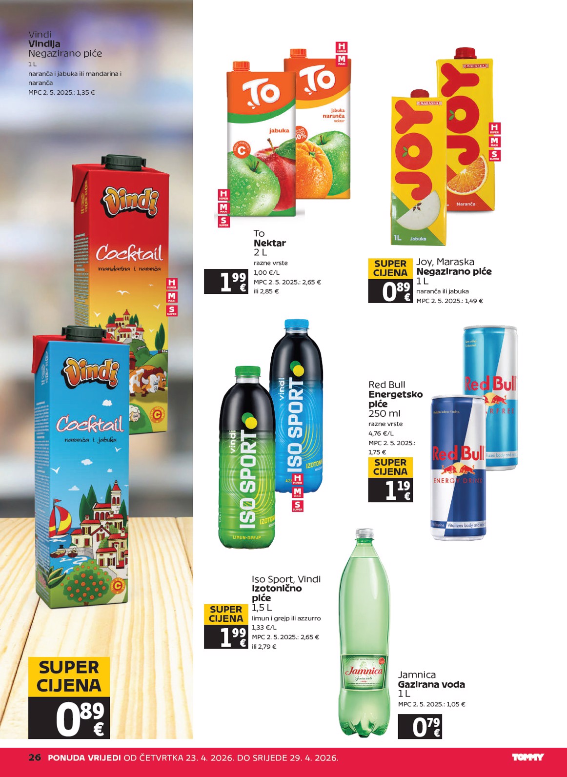 tommy - Budući Tommy letak vrijedi od četvrtka 23.04.2026 do srijede 29.04.2026 - page: 26