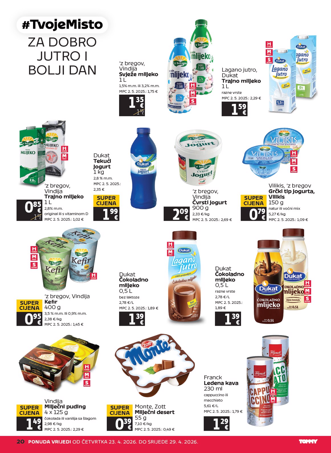 tommy - Budući Tommy letak vrijedi od četvrtka 23.04.2026 do srijede 29.04.2026 - page: 20