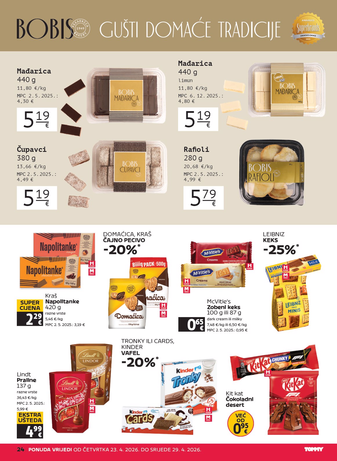 tommy - Budući Tommy letak vrijedi od četvrtka 23.04.2026 do srijede 29.04.2026 - page: 24
