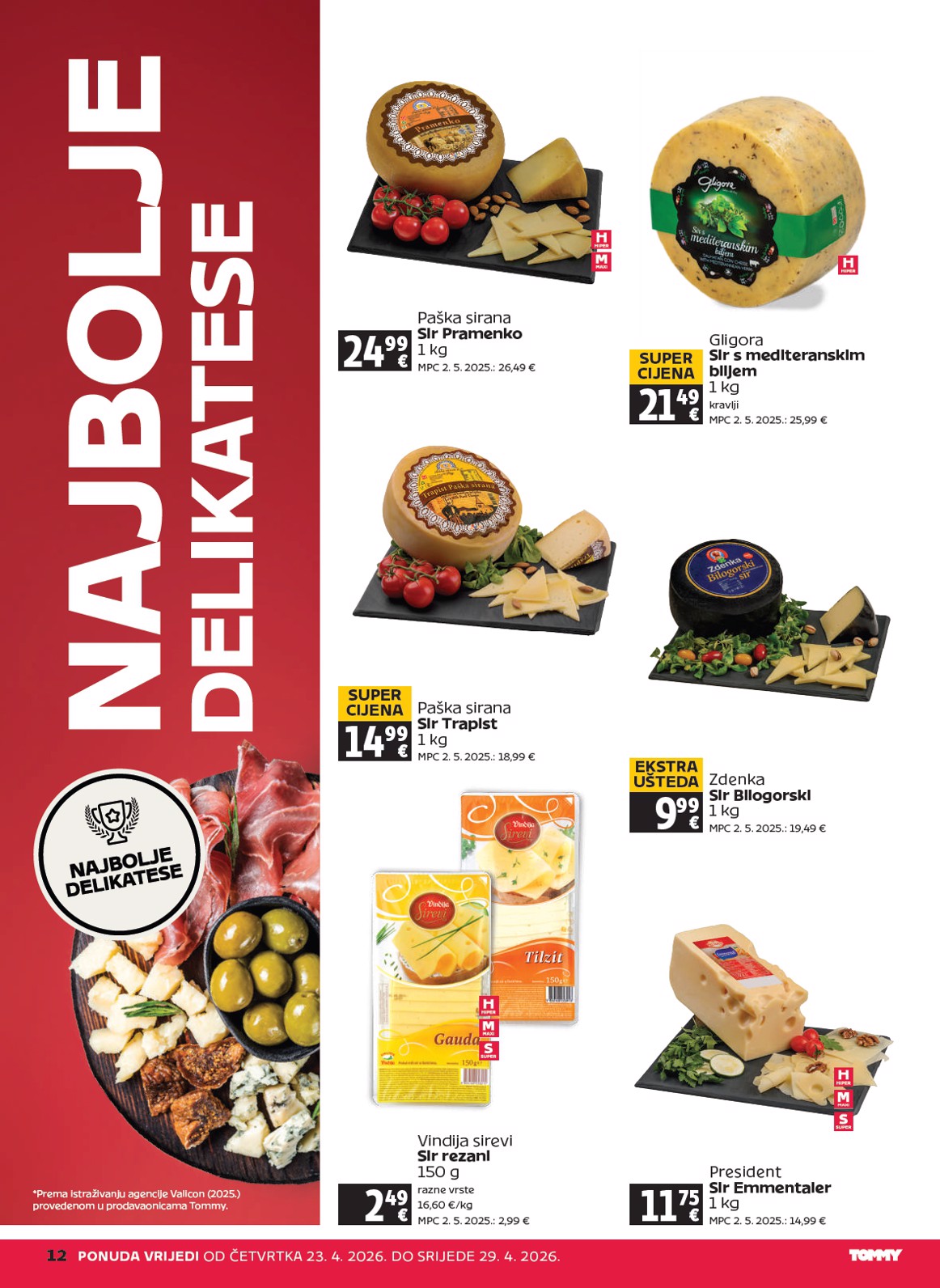 tommy - Budući Tommy letak vrijedi od četvrtka 23.04.2026 do srijede 29.04.2026 - page: 12