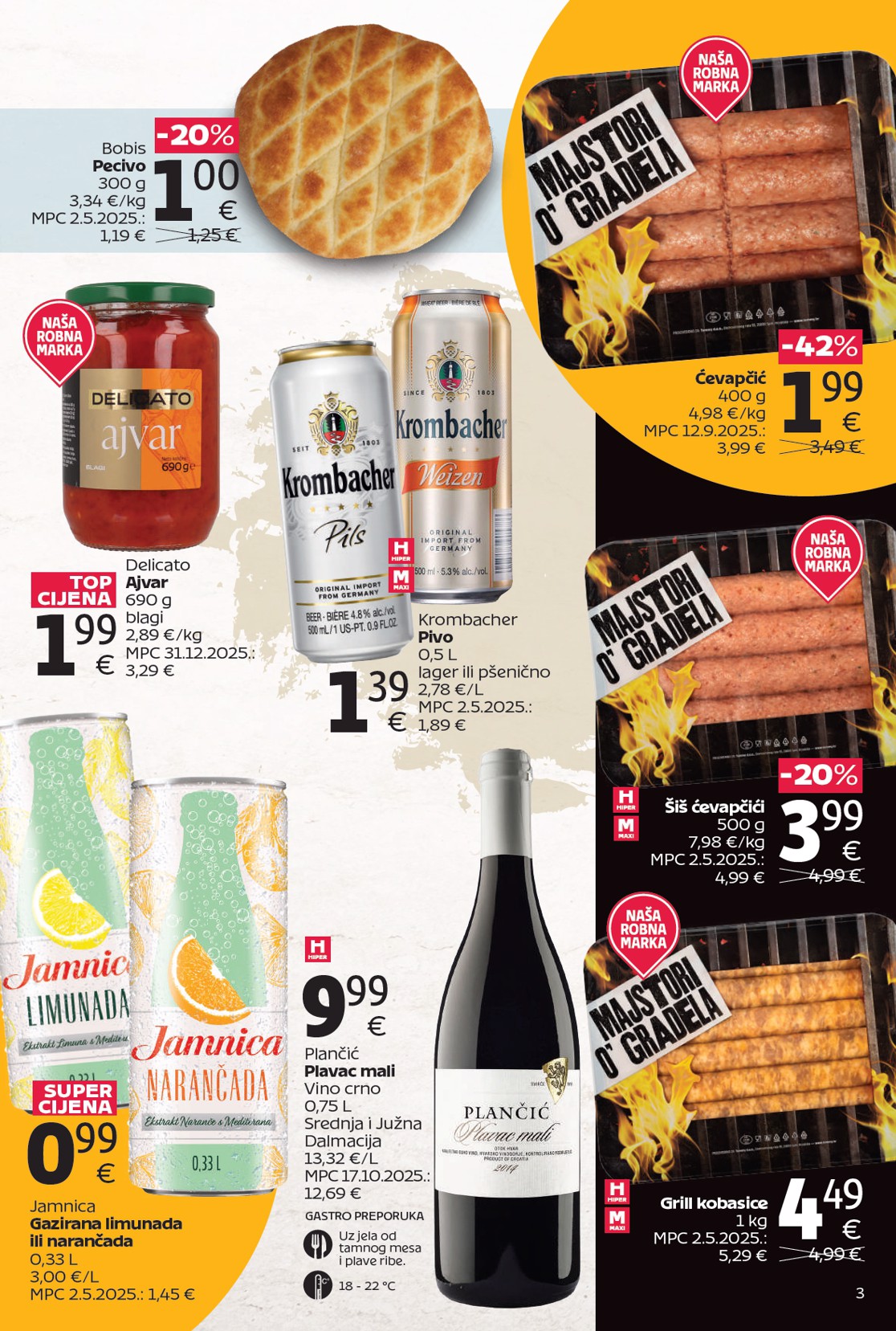 tommy - Aktualni Tommy - Super ponuda za roštilj katalog vrijedi od ponedjeljka 27.04.2026 do nedjelje 17.05.2026 - page: 3