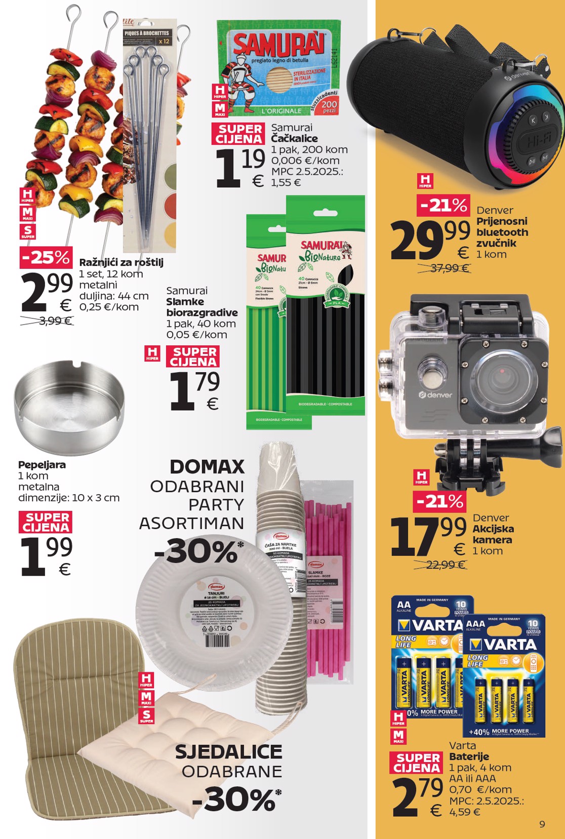 tommy - Aktualni Tommy - Super ponuda za roštilj: oprema katalog vrijedi od ponedjeljka 27.04.2026 do nedjelje 17.05.2026 - page: 9