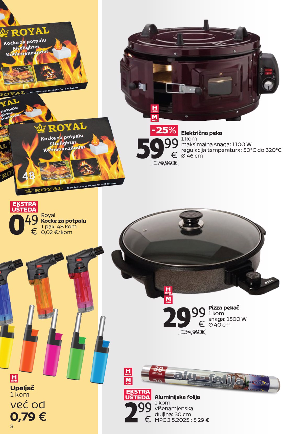 tommy - Aktualni Tommy - Super ponuda za roštilj: oprema katalog vrijedi od ponedjeljka 27.04.2026 do nedjelje 17.05.2026 - page: 8