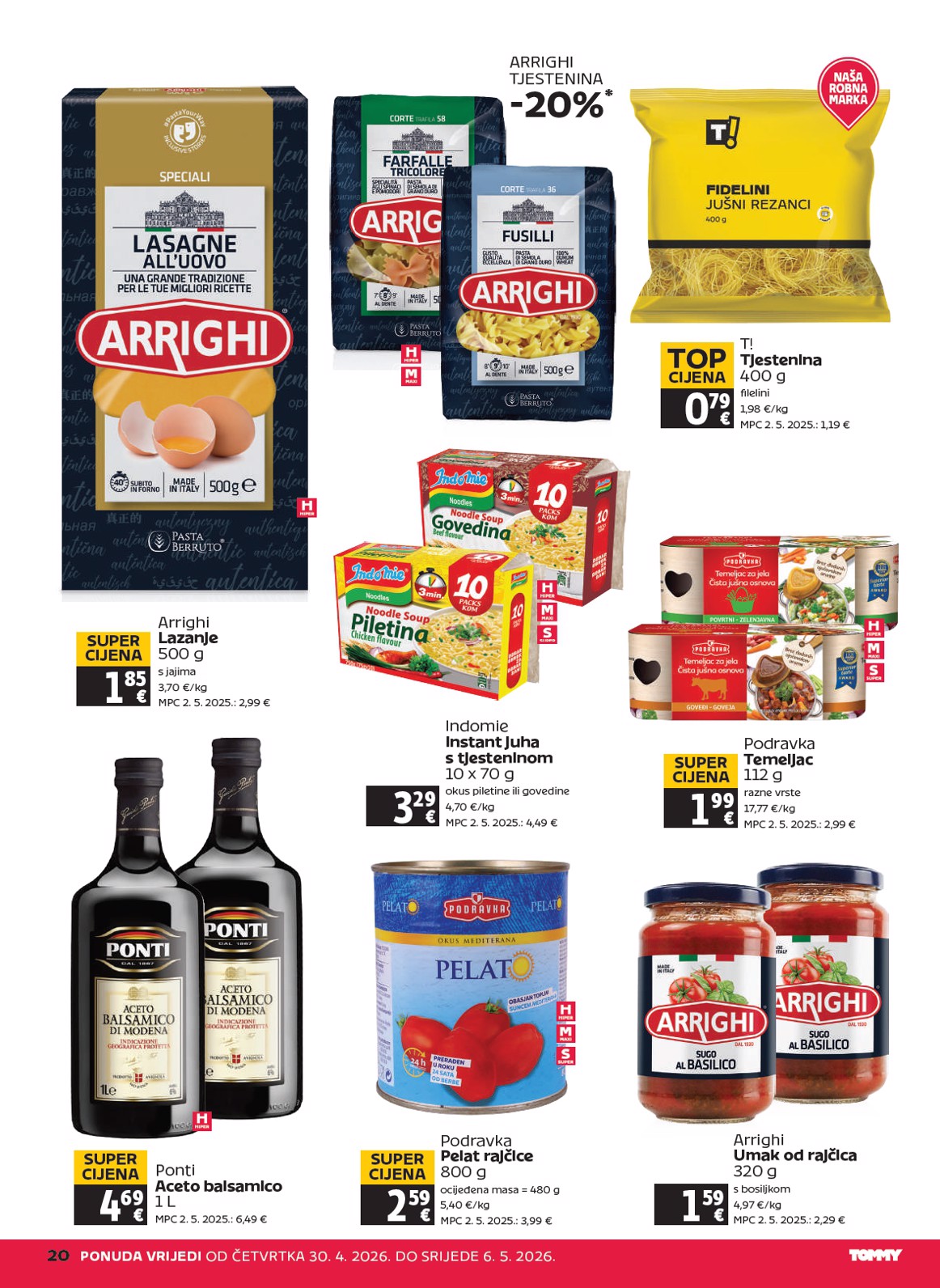tommy - Budući Tommy letak vrijedi od četvrtka 30.04.2026 do srijede 06.05.2026 - page: 20