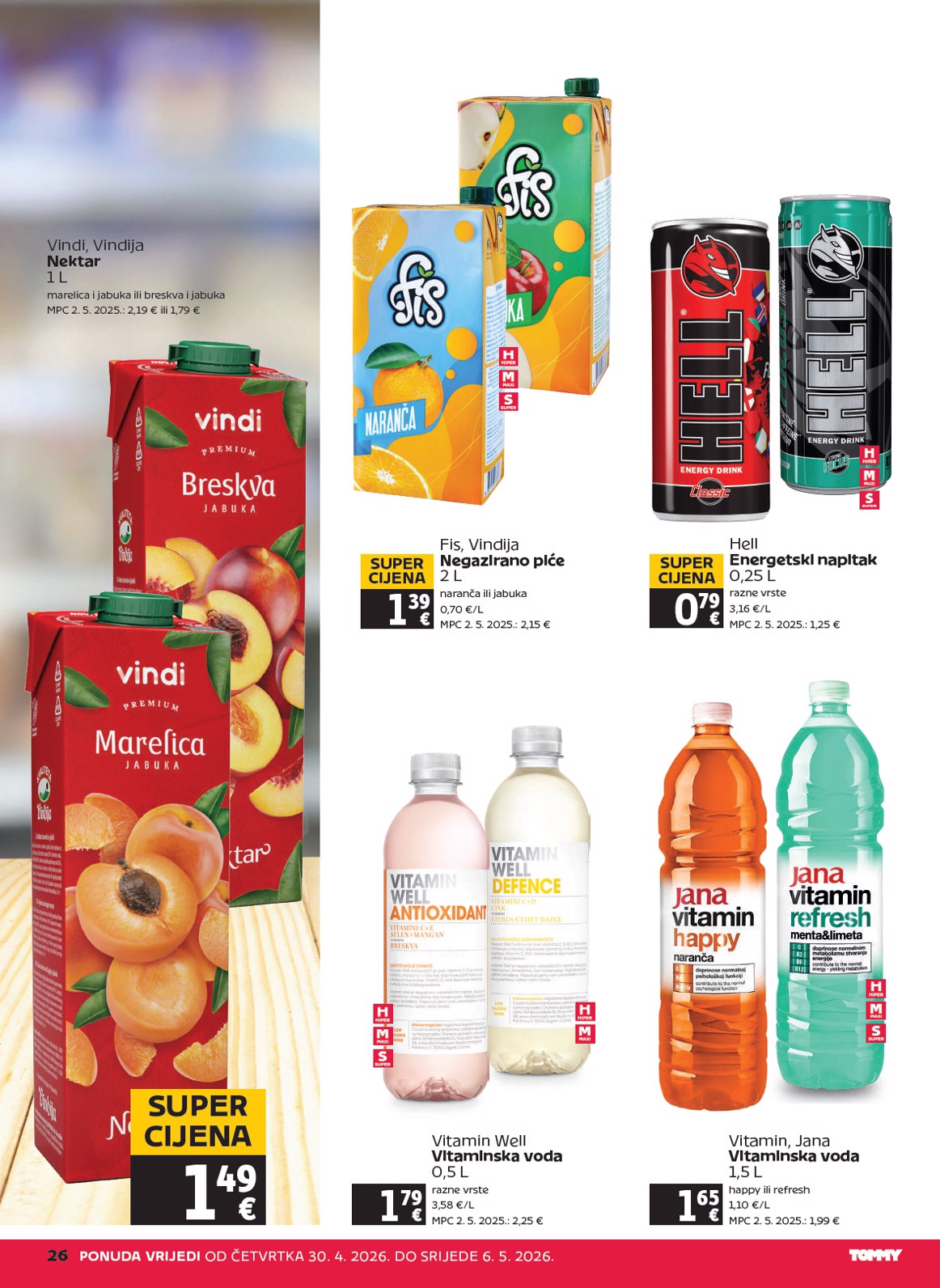 tommy - Budući Tommy letak vrijedi od četvrtka 30.04.2026 do srijede 06.05.2026 - page: 26