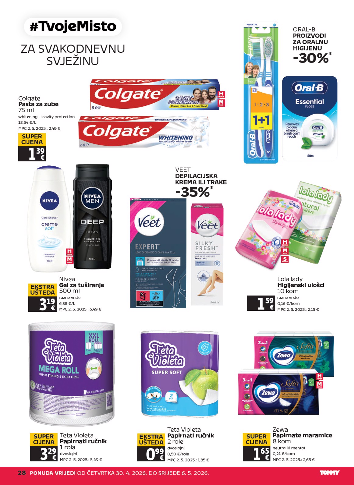 tommy - Budući Tommy letak vrijedi od četvrtka 30.04.2026 do srijede 06.05.2026 - page: 28