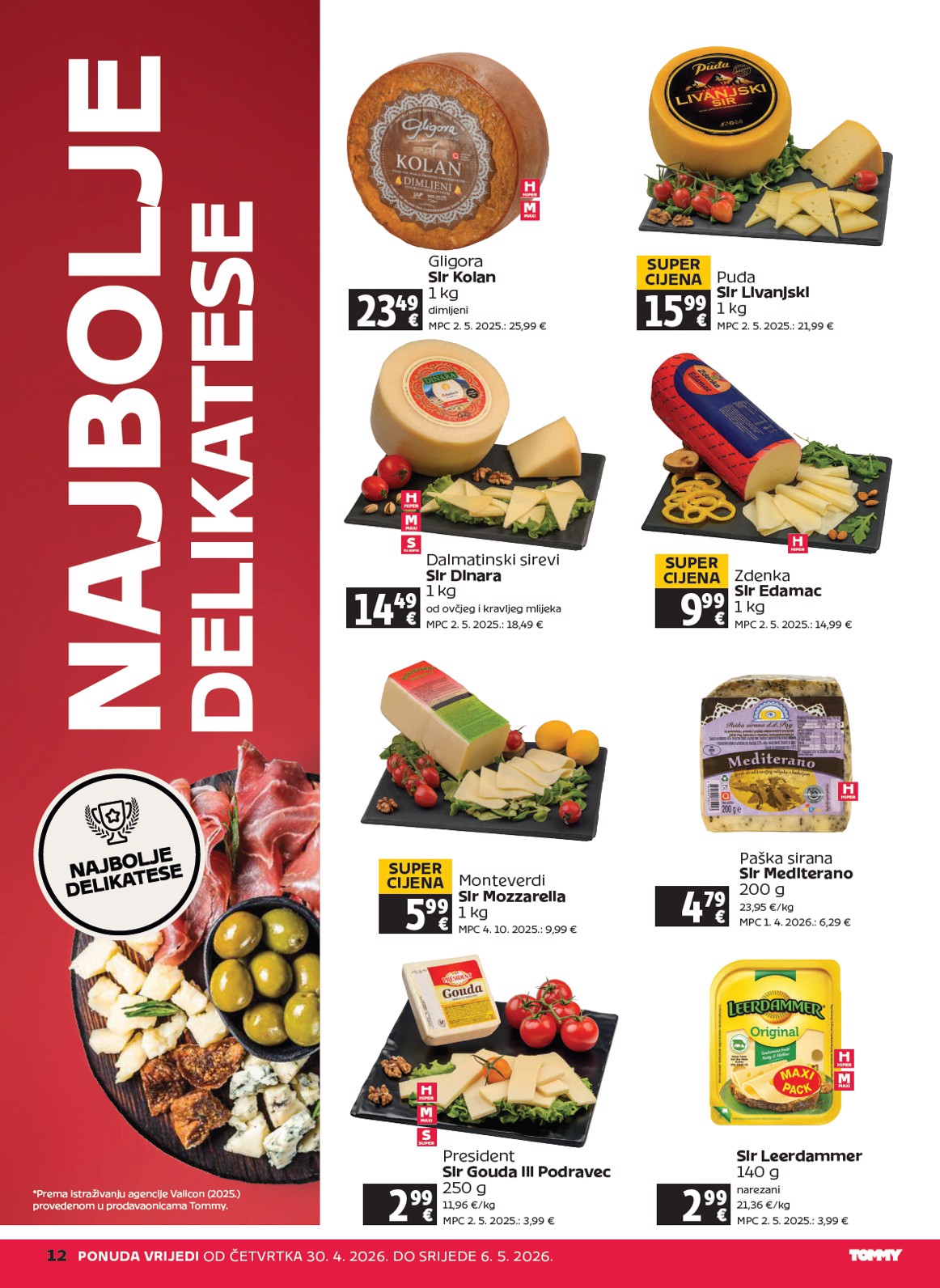 tommy - Budući Tommy letak vrijedi od četvrtka 30.04.2026 do srijede 06.05.2026 - page: 12