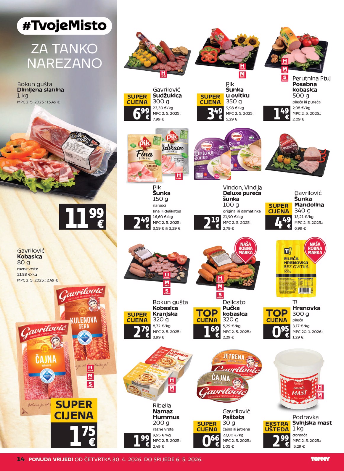 tommy - Budući Tommy letak vrijedi od četvrtka 30.04.2026 do srijede 06.05.2026 - page: 14