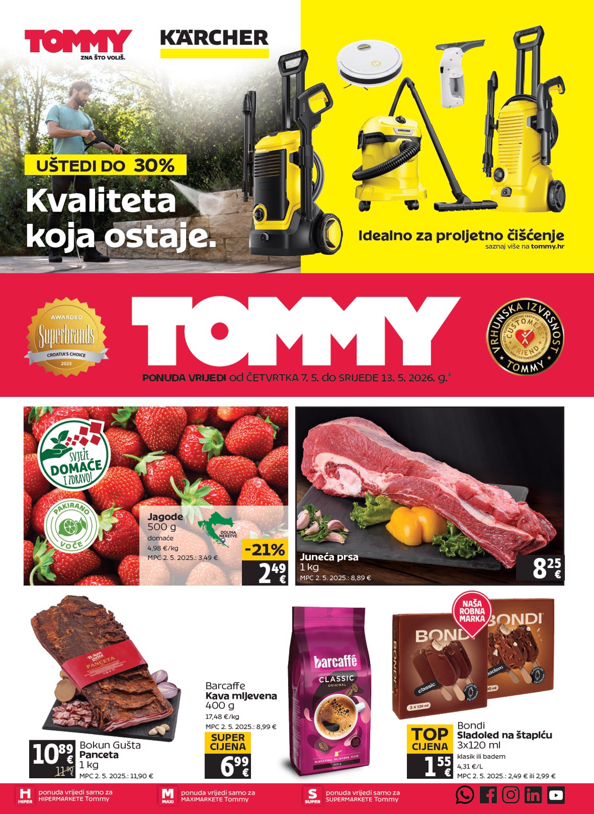 tommy - Aktualni Tommy katalog vrijedi od četvrtka 07.05.2026 do srijede 13.05.2026