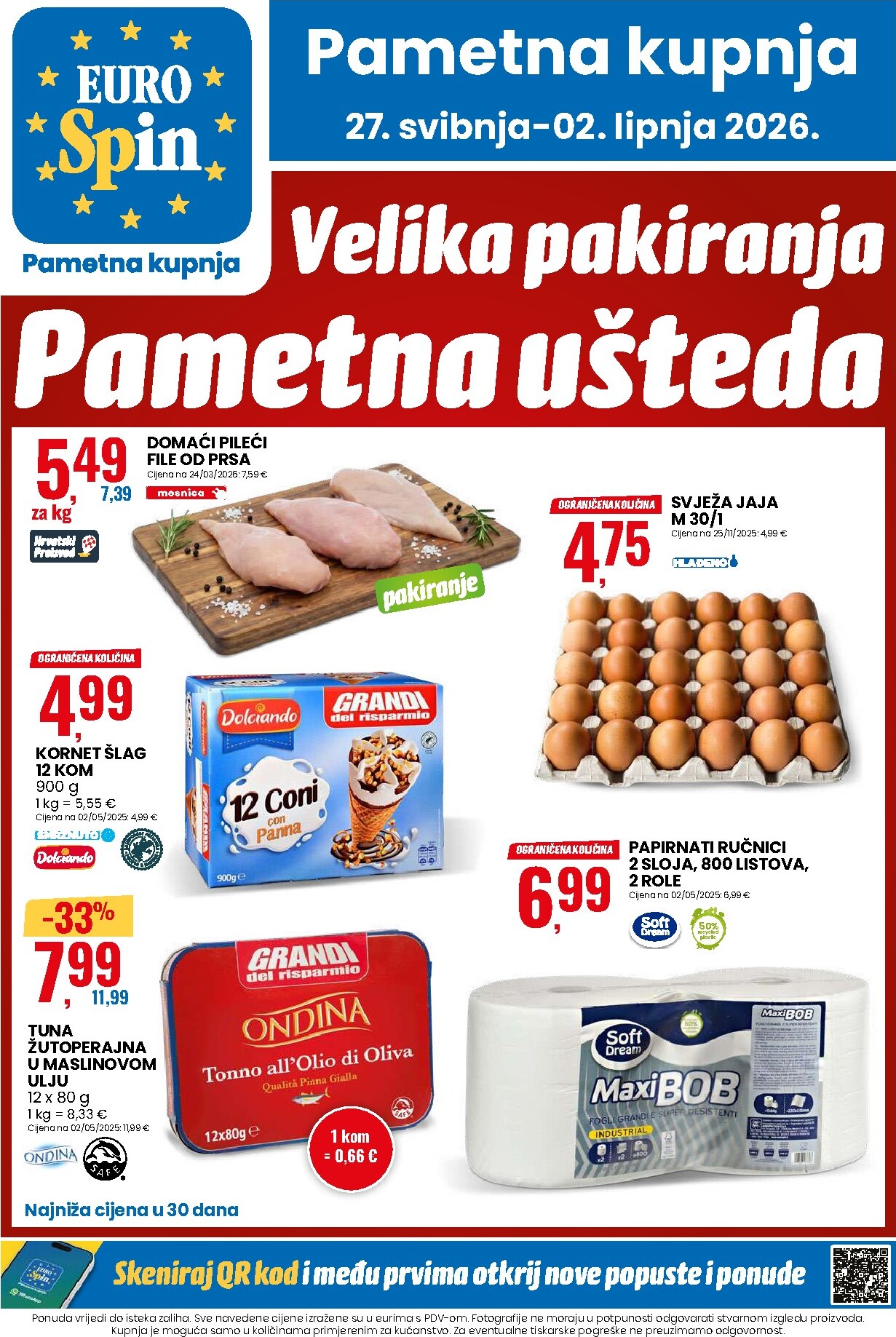 eurospin - Novi Eurospin katalog od srijede, 27.05.2026 do utorka, 02.06.2026