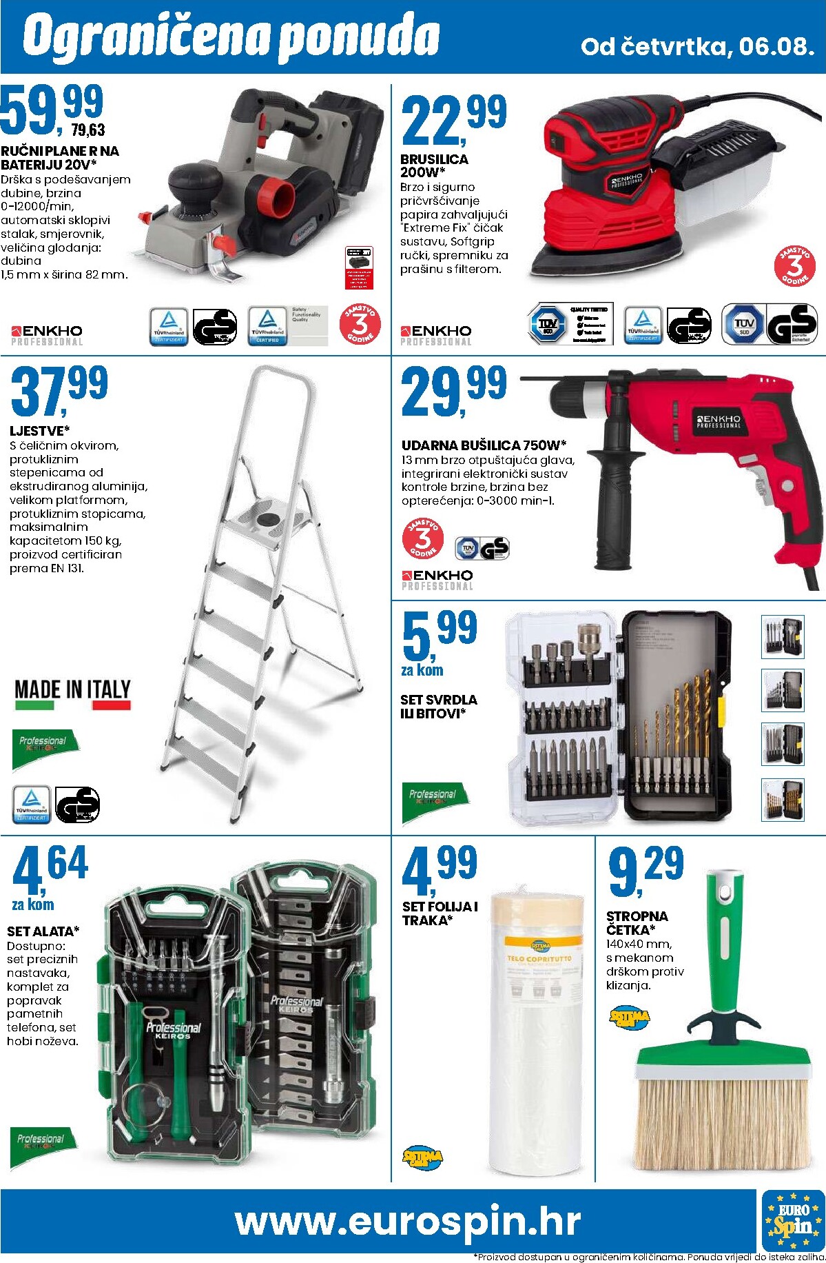 eurospin - Novi Eurospin - Novo otvorenje - Pula katalog od četvrtka, 06.08.2026 do utorka, 11.08.2026 - page: 19