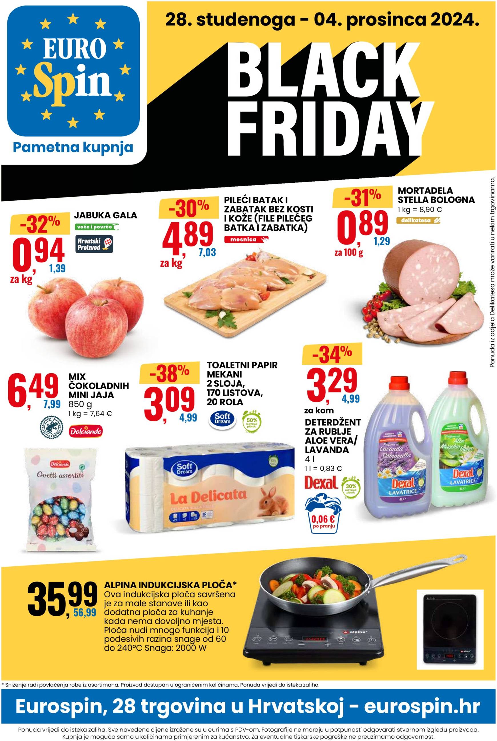 eurospin - Eurospin - Black Friday katalog vrijedi od 28.11. do 04.12.