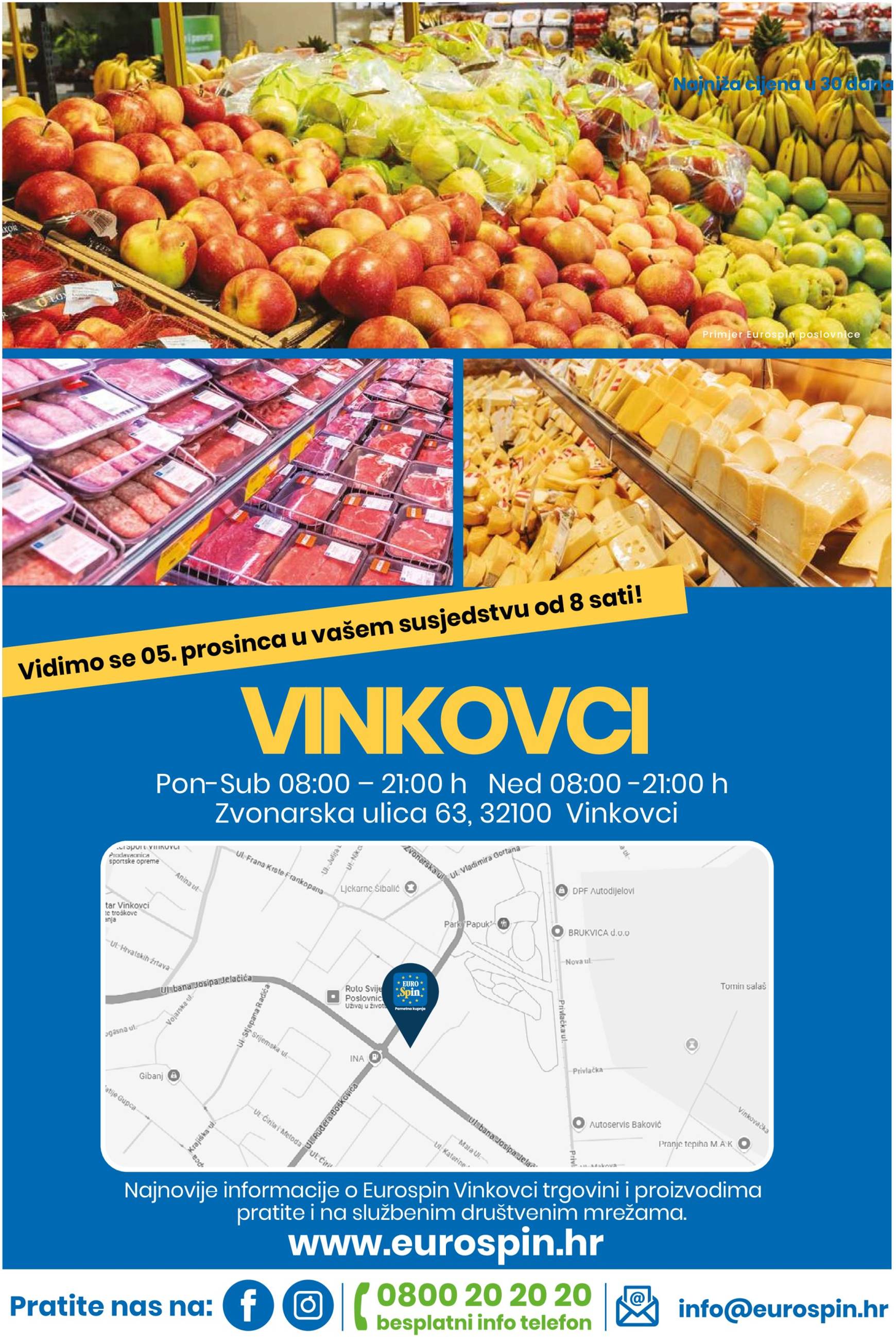 eurospin - Eurospin - Novo otvorenje Vinkovci katalog vrijedi od 05.12. do 11.12. - page: 20