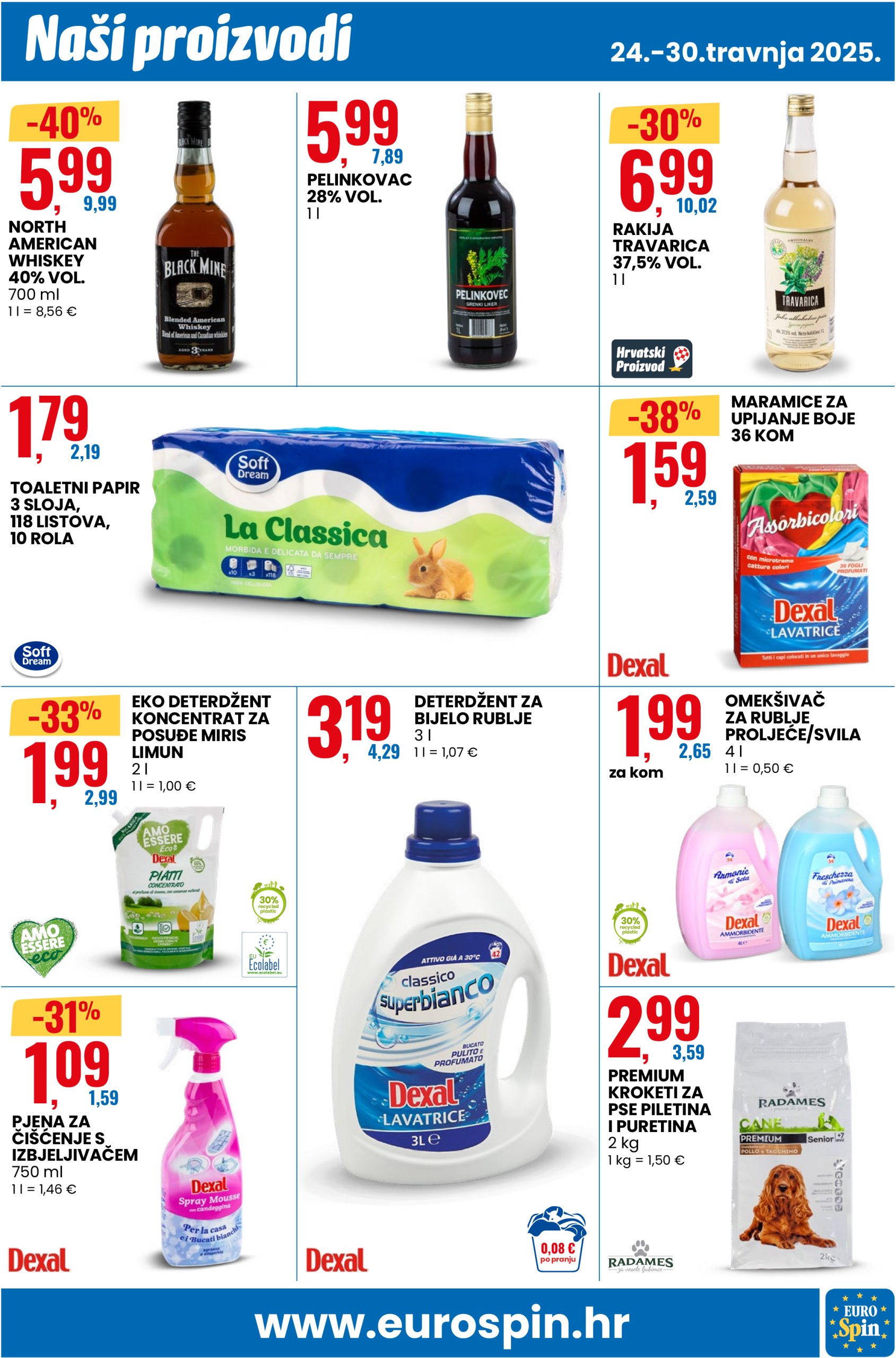 eurospin - Eurospin - Biograd katalog vrijedi od 24.04. do 30.04. - page: 7