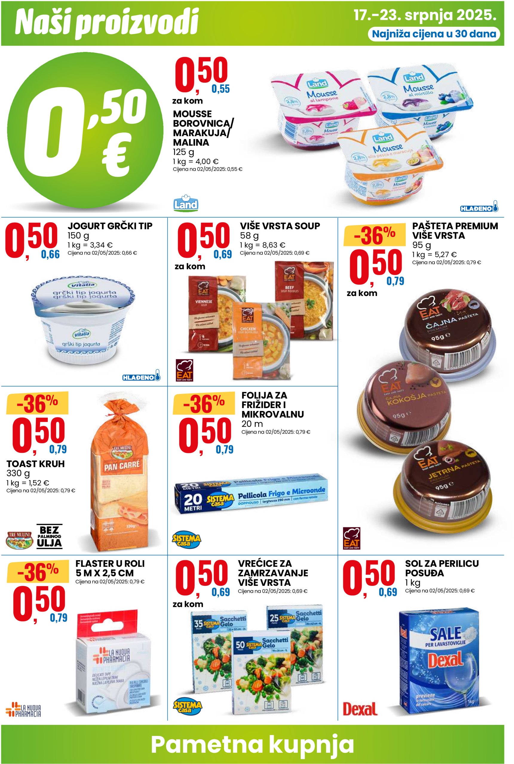 eurospin - Prelistajte katalog Eurospin, vrijedi od 17.07. do 23.07. - page: 2