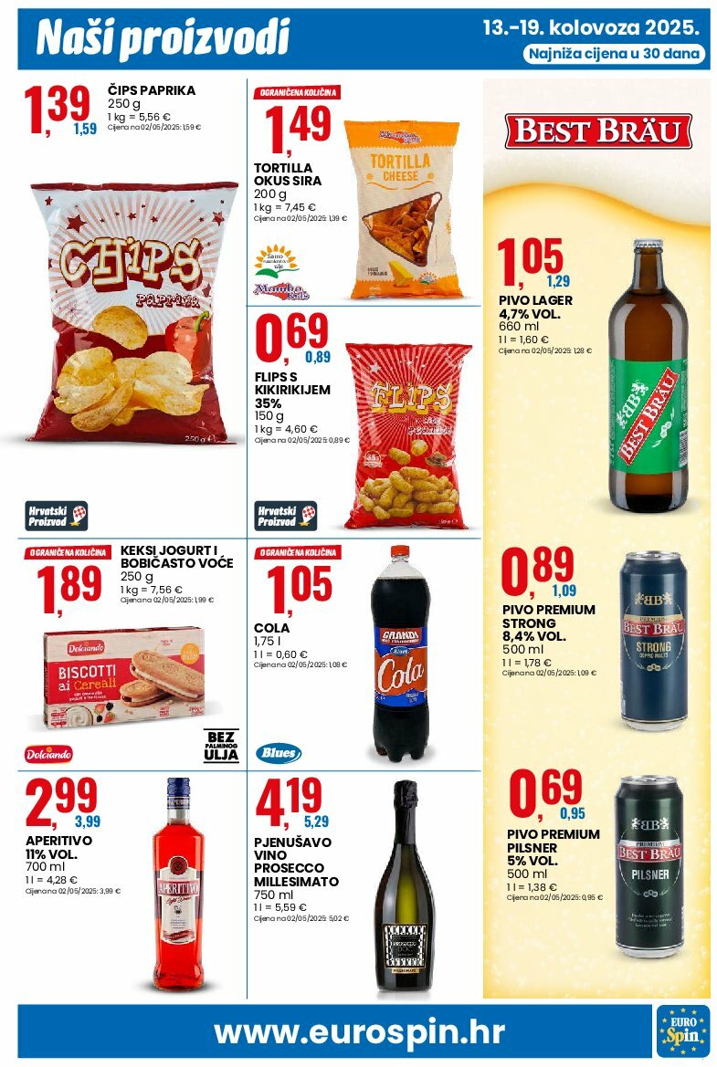 eurospin - Prelistajte katalog Eurospin, vrijedi od 13.08. do 19.08. - page: 11