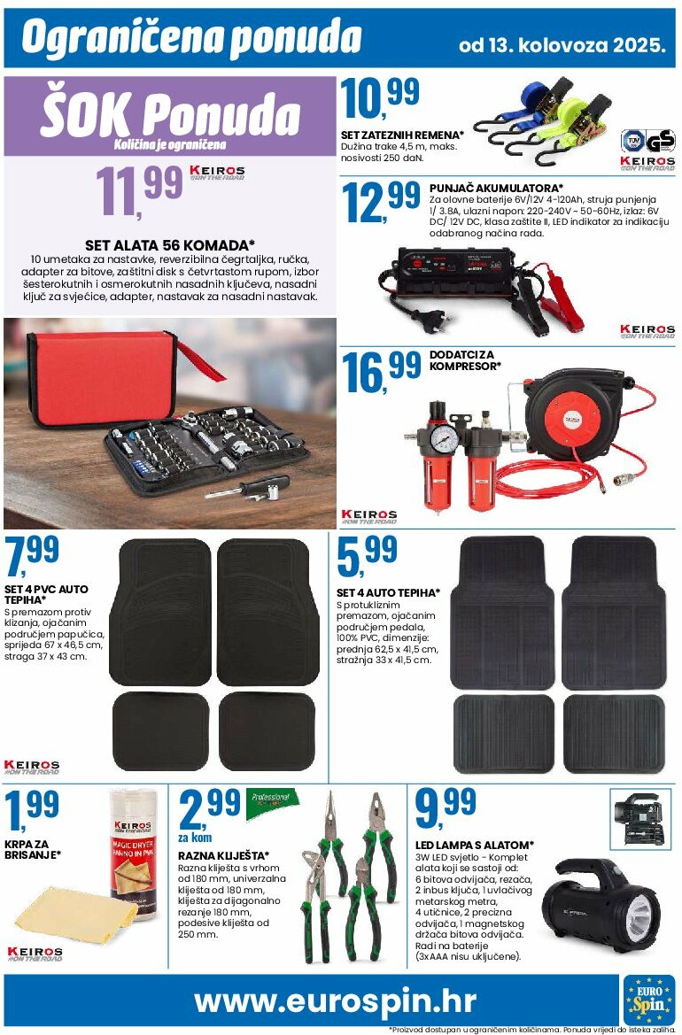 eurospin - Prelistajte katalog Eurospin, vrijedi od 13.08. do 19.08. - page: 13