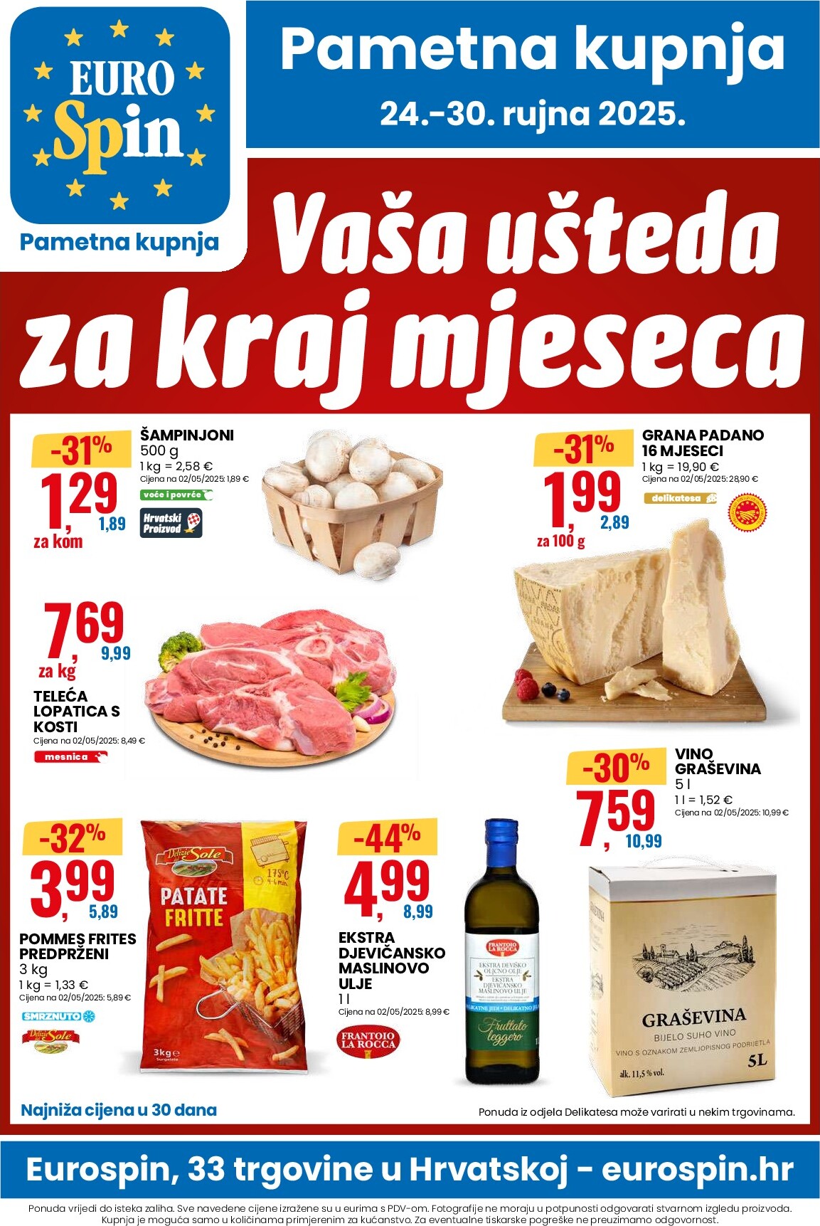 eurospin - Prelistajte katalog Eurospin, vrijedi od 24.09. do 30.09.