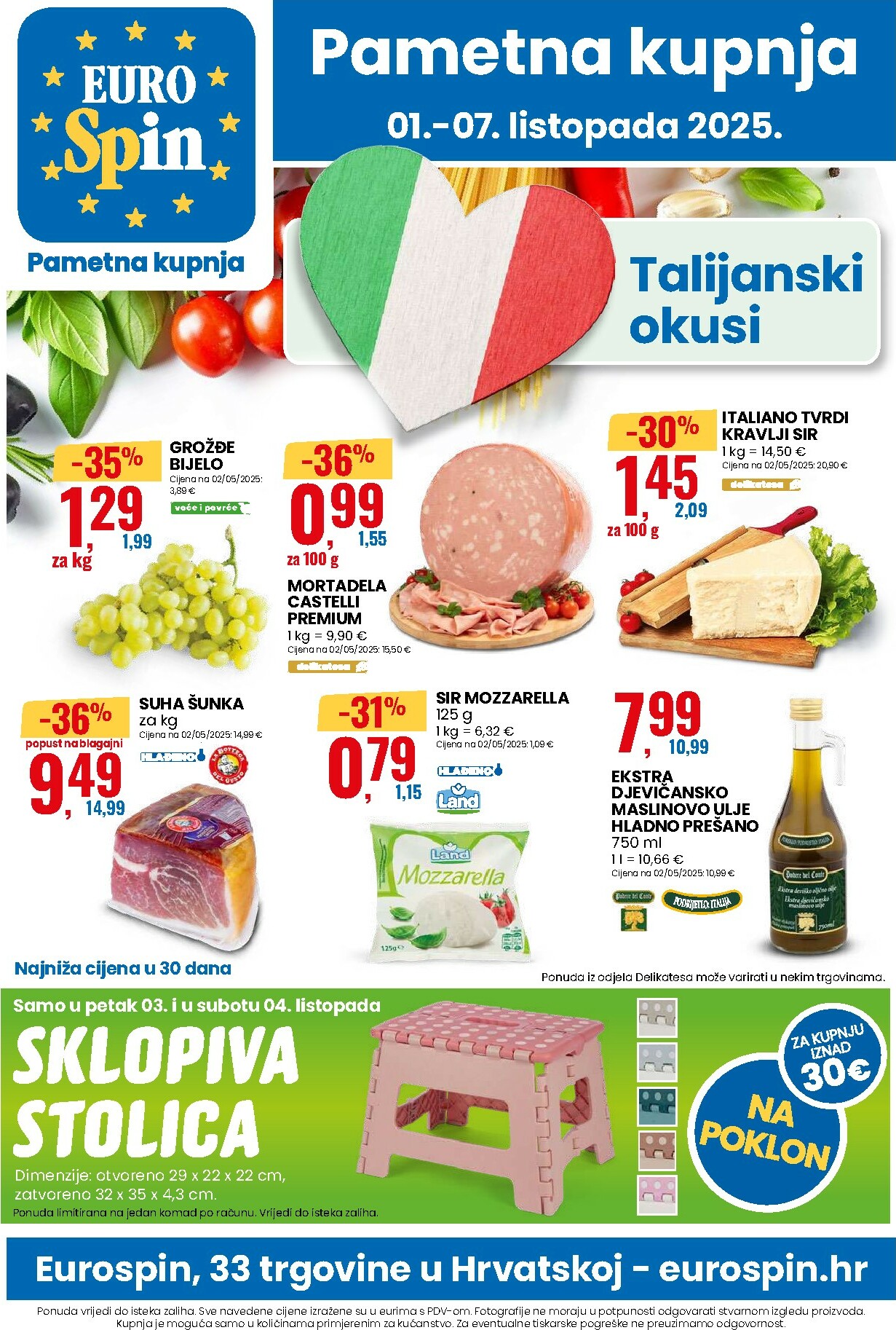 eurospin - Prelistajte katalog Eurospin, vrijedi od 01.10. do 07.10.