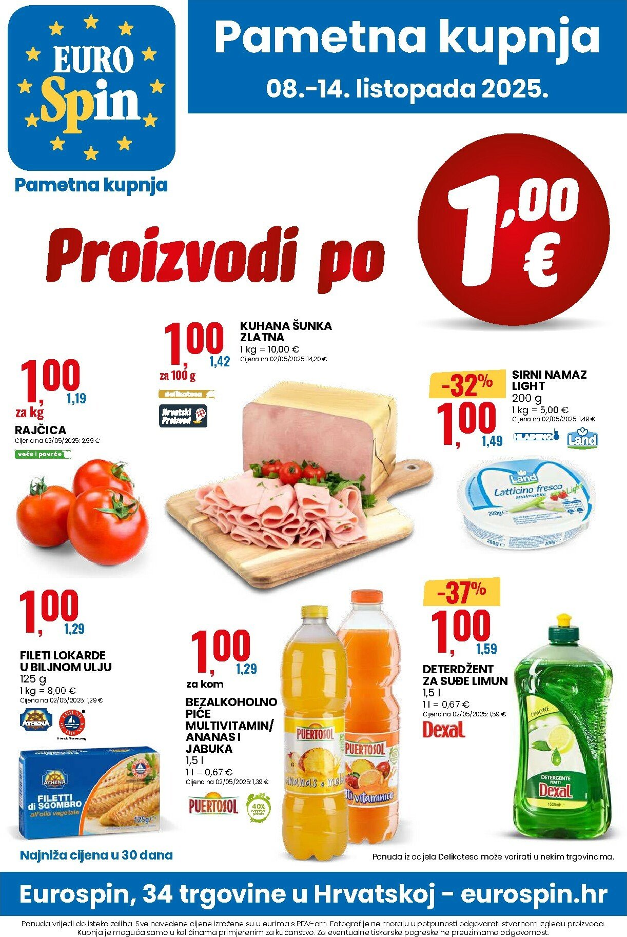 eurospin - Prelistajte katalog Eurospin, vrijedi od 08.10. do 14.10. - page: 1