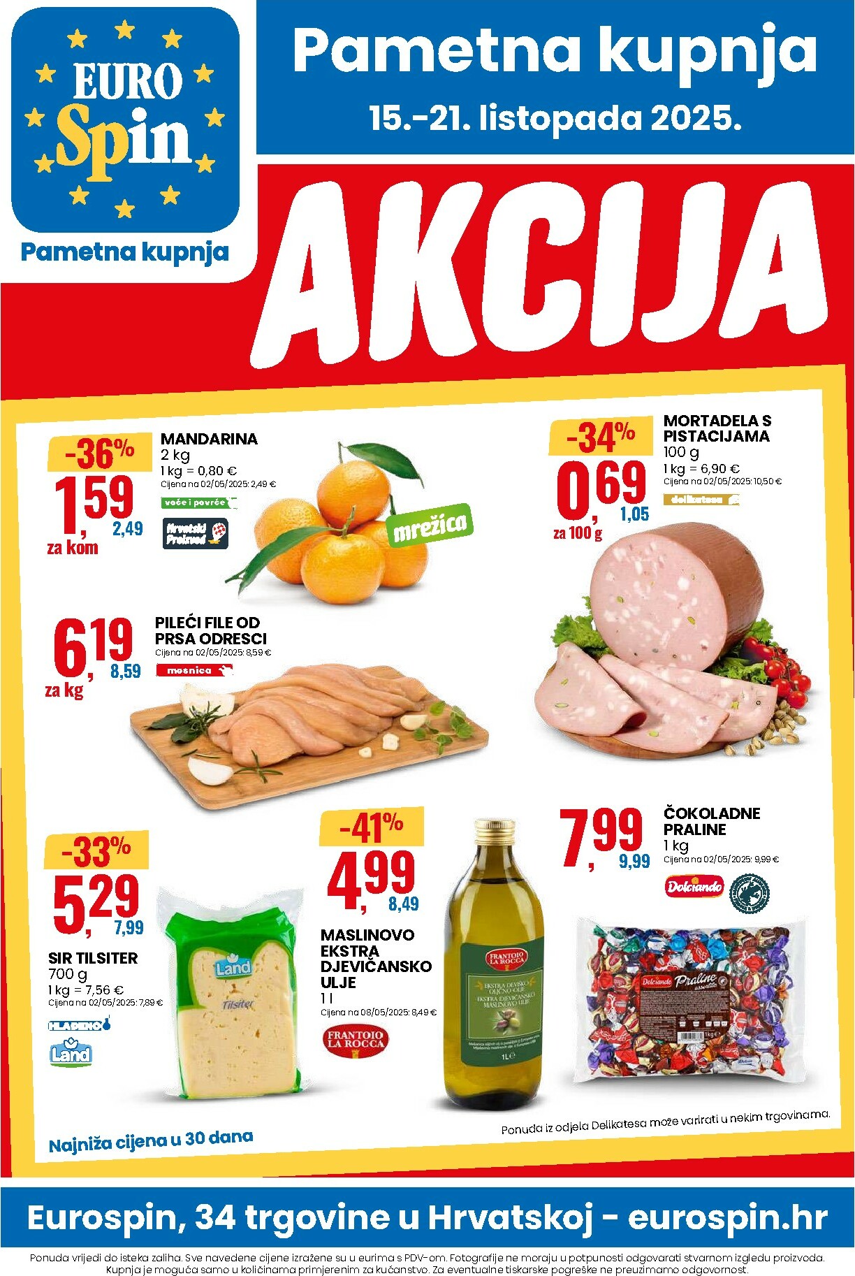 eurospin - Prelistajte katalog Eurospin, vrijedi od 15.10. do 21.10. - page: 1