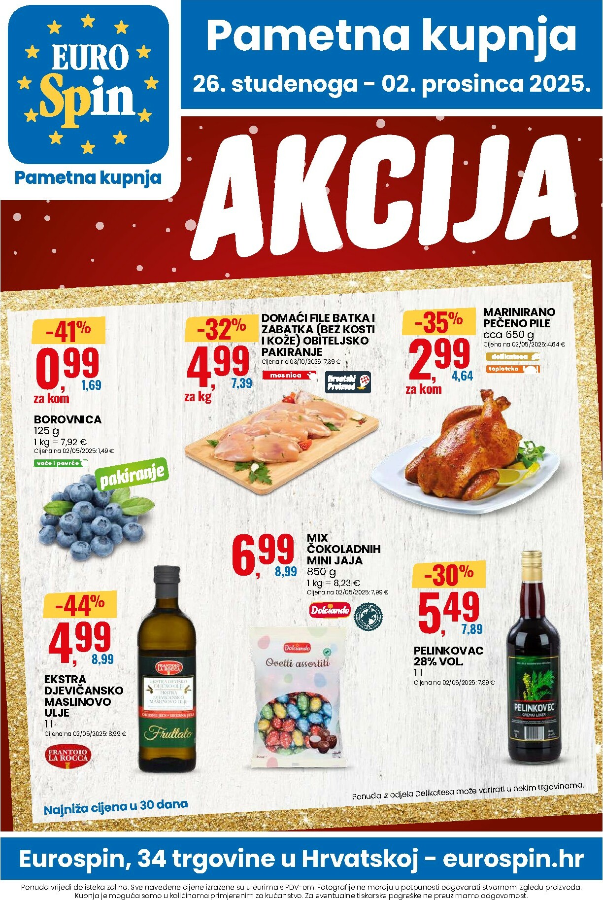 eurospin - Prelistajte katalog Eurospin, vrijedi od 26.11. do 02.12. - page: 1