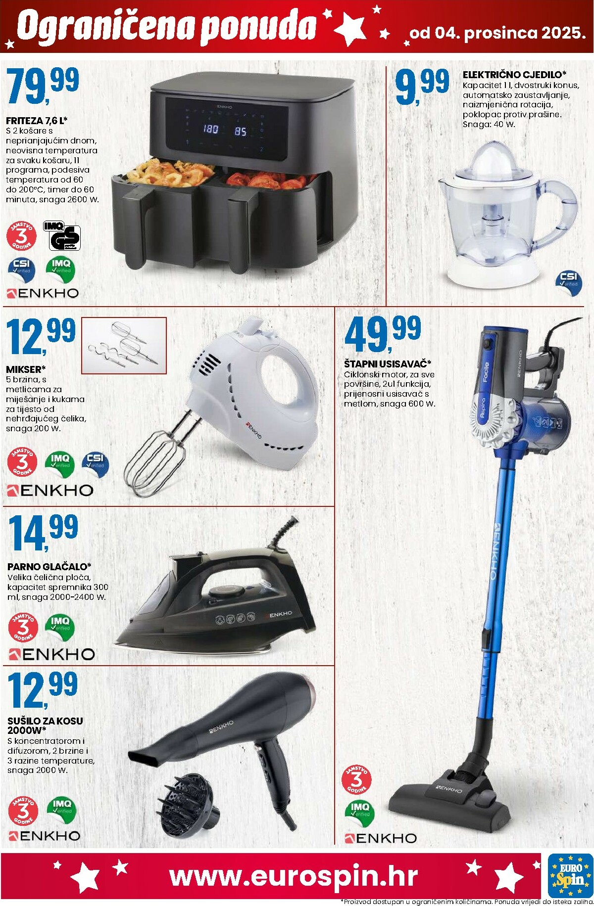 eurospin - Prelistajte katalog Eurospin - Osijek Retfala, vrijedi od 04.12. do 09.12. - page: 15