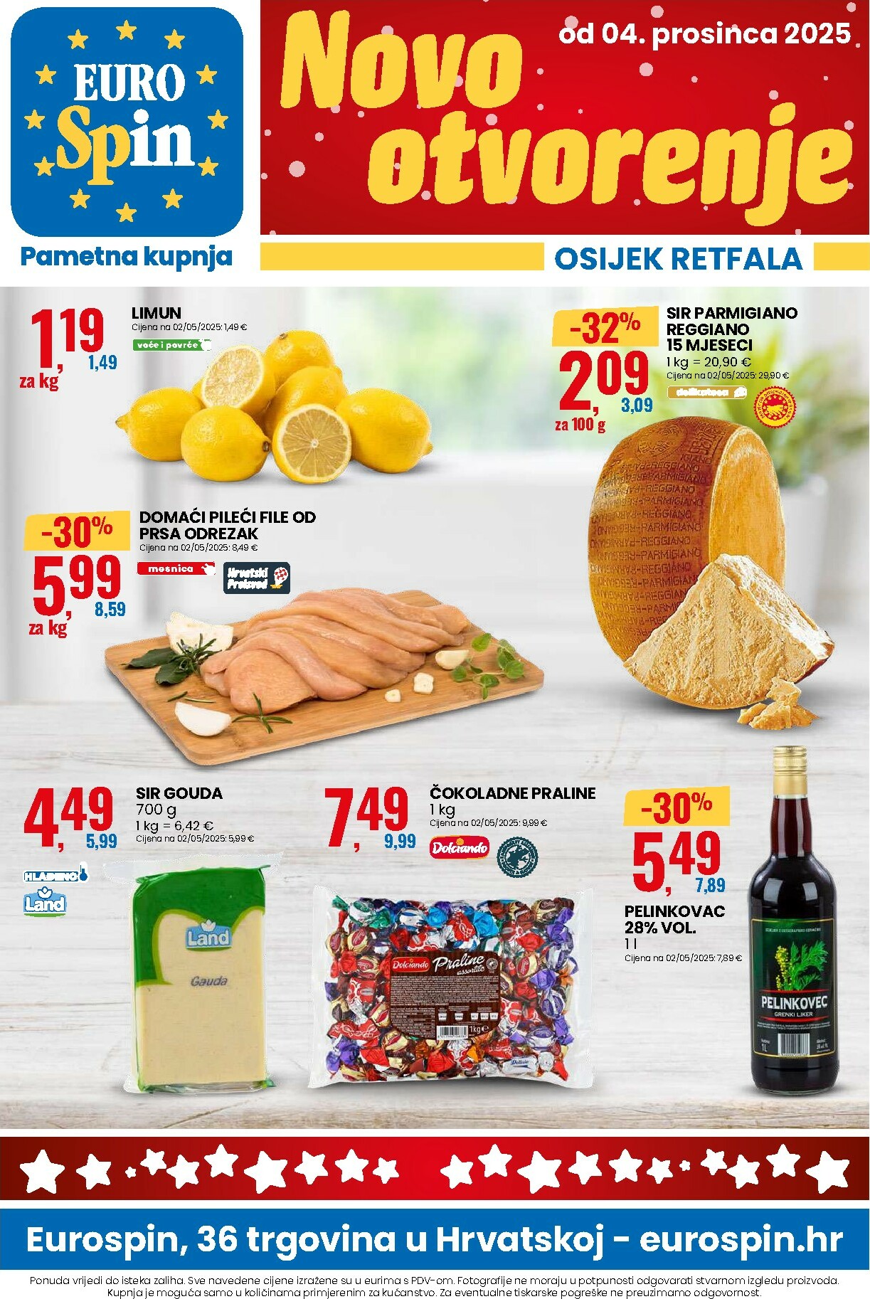 eurospin - Prelistajte katalog Eurospin - Osijek Retfala, vrijedi od 04.12. do 09.12. - page: 1