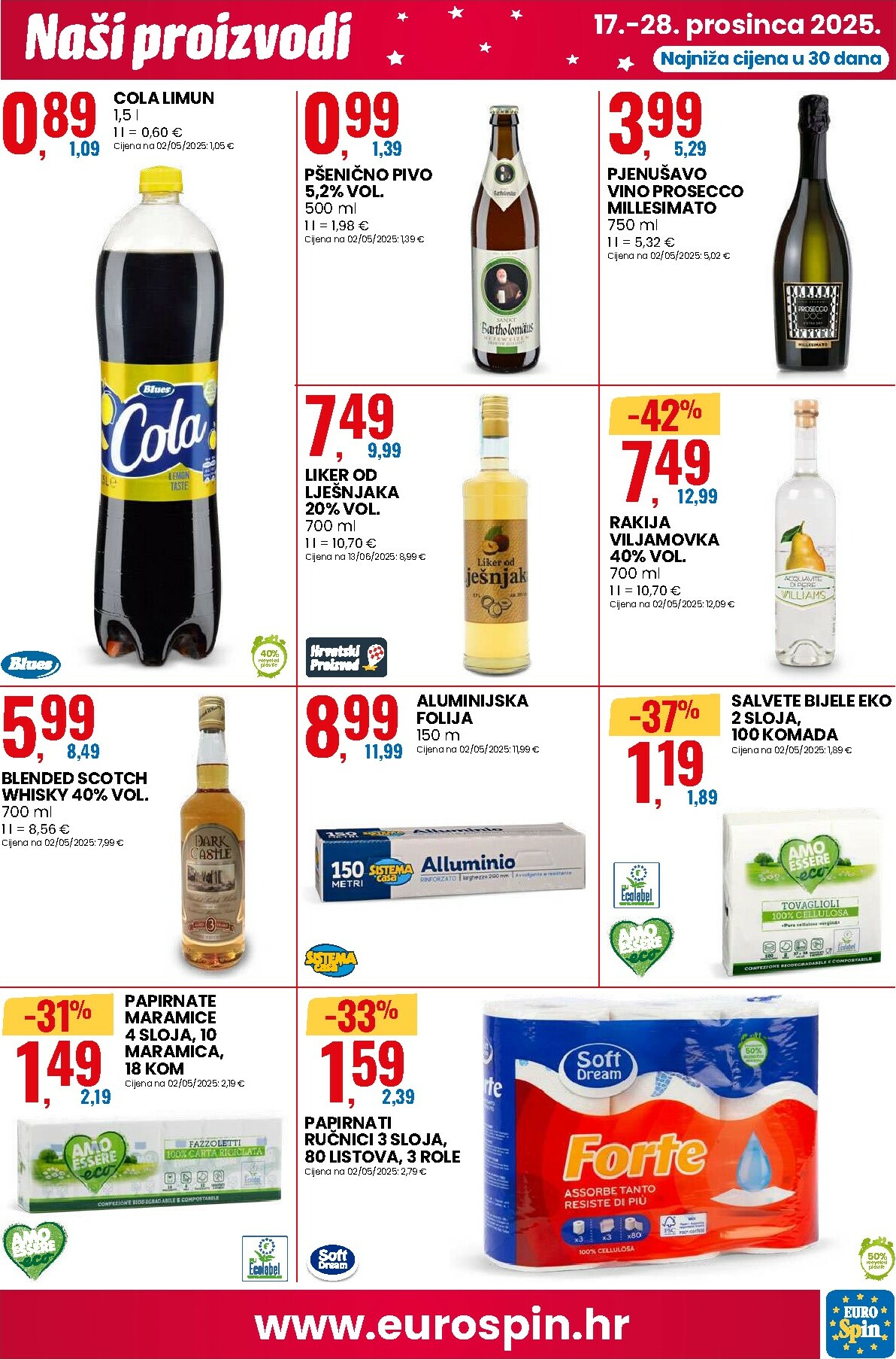 eurospin - Prelistajte katalog Eurospin, vrijedi od 17.12. do 28.12. - page: 17