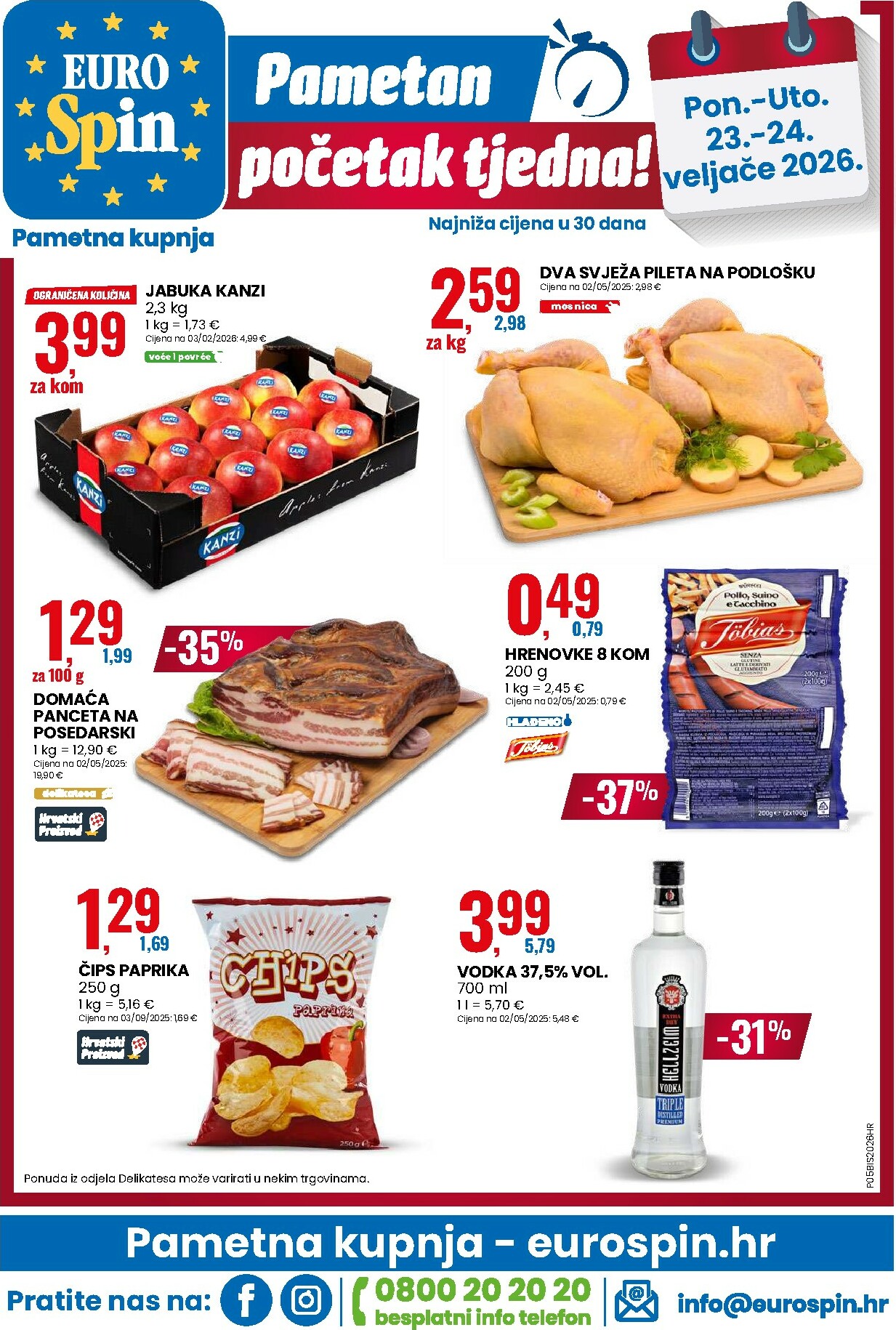 eurospin - Prelistajte katalog Eurospin - Popusti od 30%, vrijedi od 18.02.2026 do 24.02.2026 - page: 16