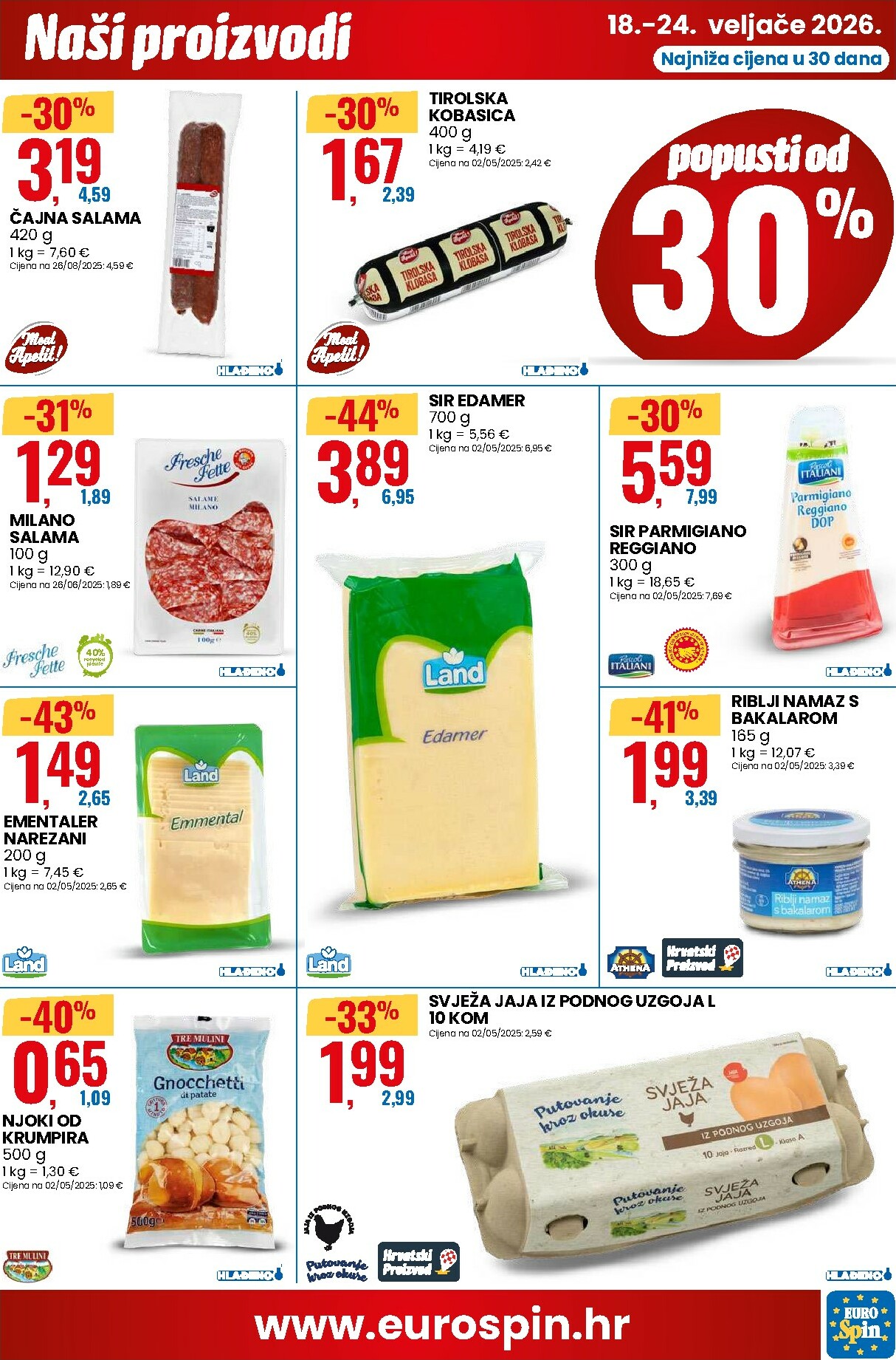eurospin - Prelistajte katalog Eurospin - Popusti od 30%, vrijedi od 18.02.2026 do 24.02.2026 - page: 3