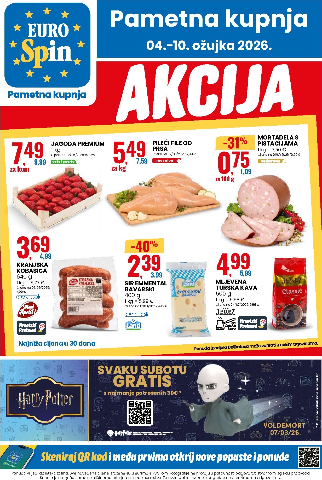 eurospin - Prelistajte katalog Eurospin, vrijedi od 04.03.2026 do 10.03.2026 - page: 1