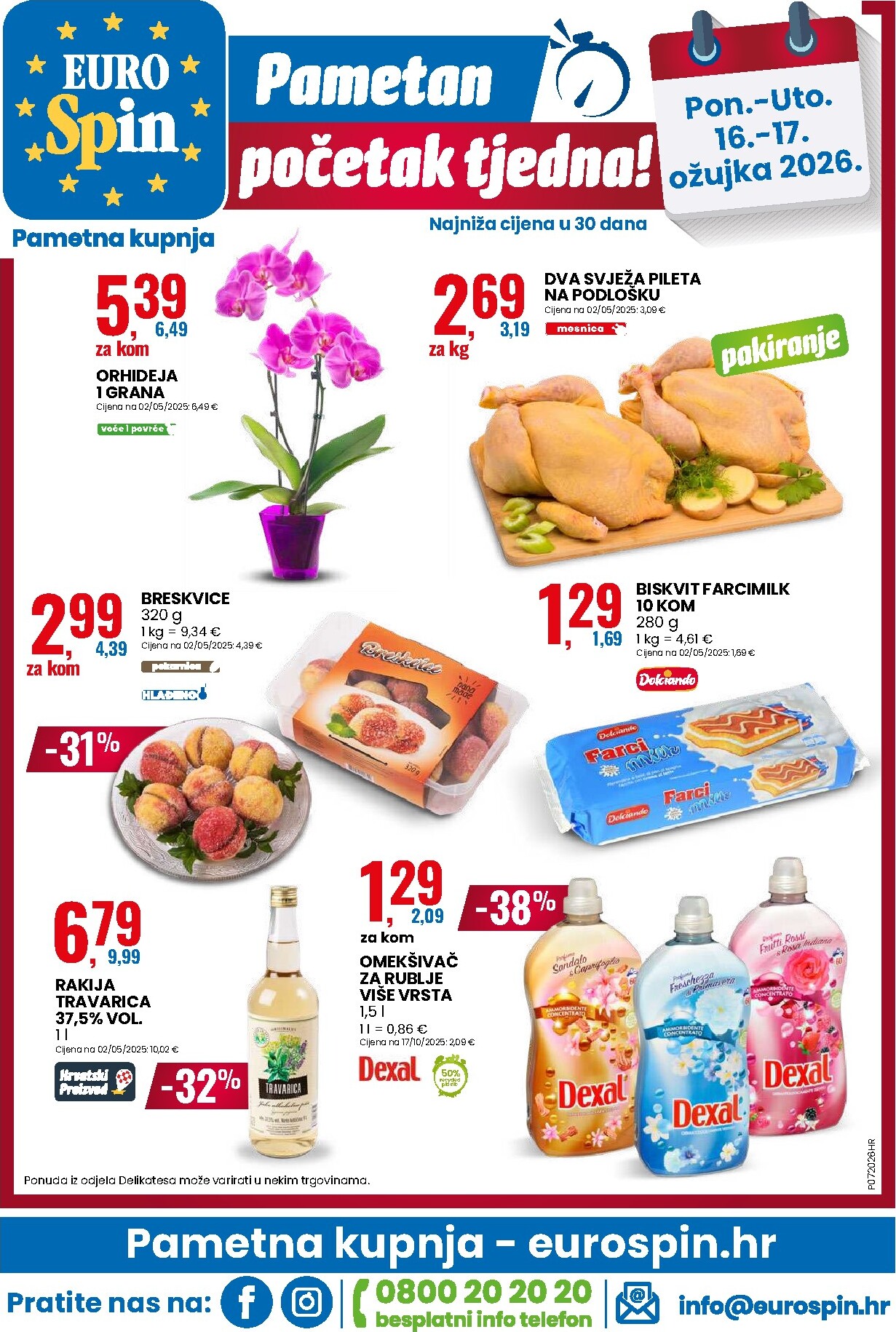 eurospin - Prelistajte katalog Eurospin, vrijedi od 11.03.2026 do 17.03.2026 - page: 16