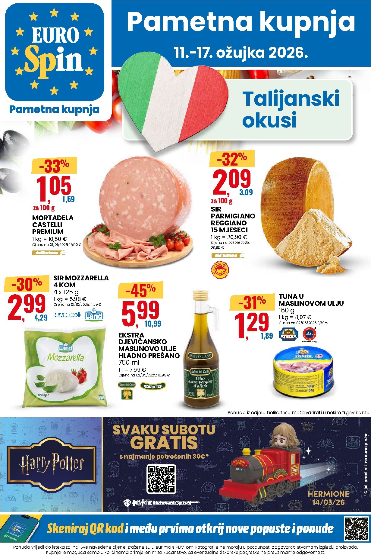 eurospin - Prelistajte katalog Eurospin, vrijedi od 11.03.2026 do 17.03.2026