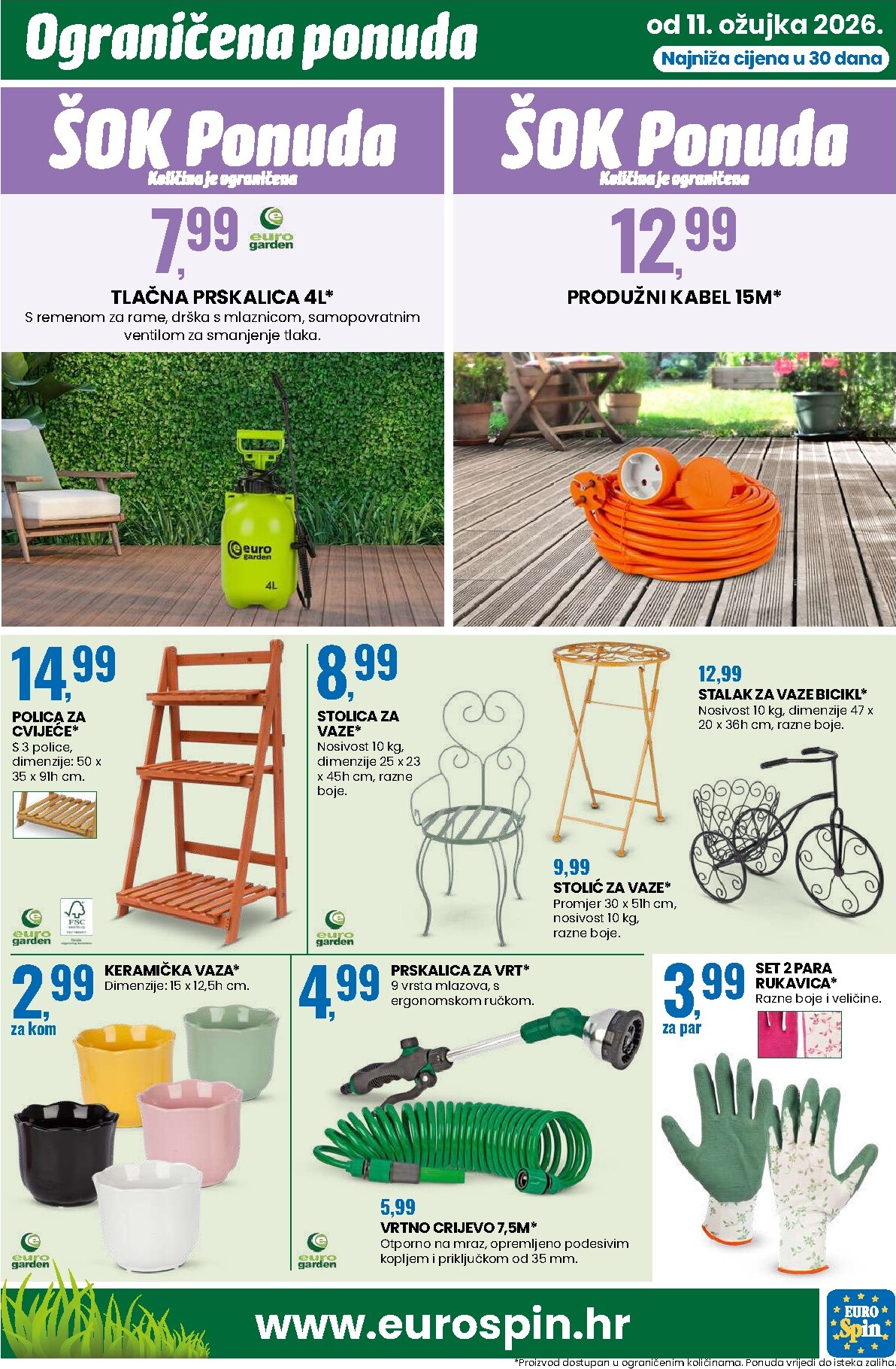 eurospin - Prelistajte katalog Eurospin, vrijedi od 11.03.2026 do 17.03.2026 - page: 15