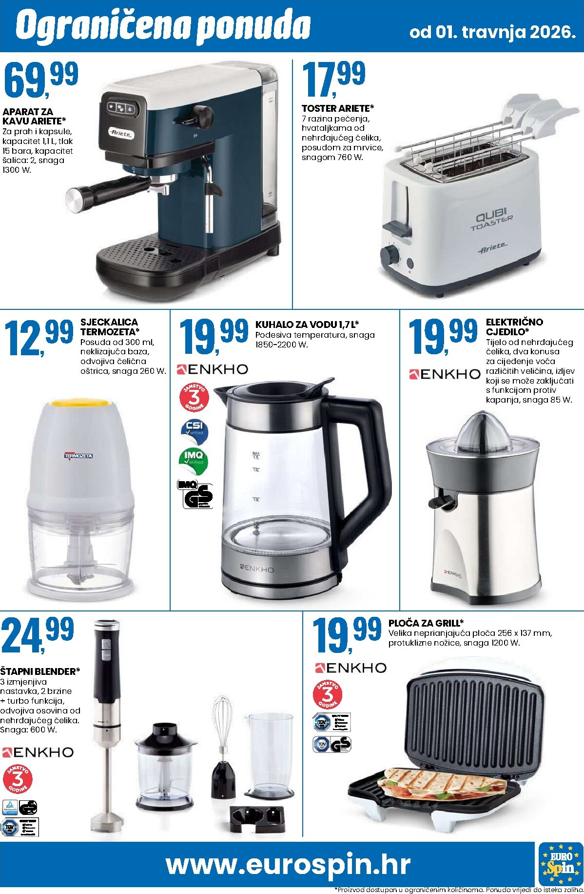 eurospin - Prelistajte katalog Eurospin - Otvorenje - Zlatar, vrijedi od 01.04.2026 do 07.04.2026 - page: 15