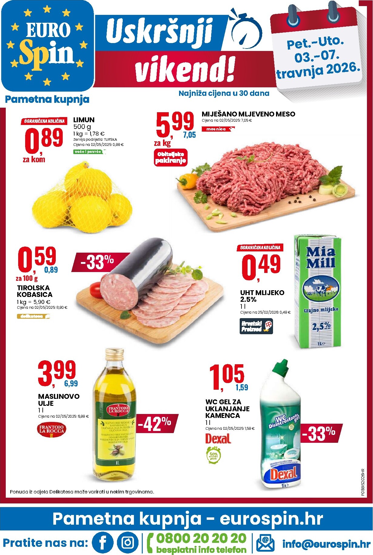 eurospin - Prelistajte katalog Eurospin - Sretan Uskrs, vrijedi od 01.04.2026 do 07.04.2026 - page: 16