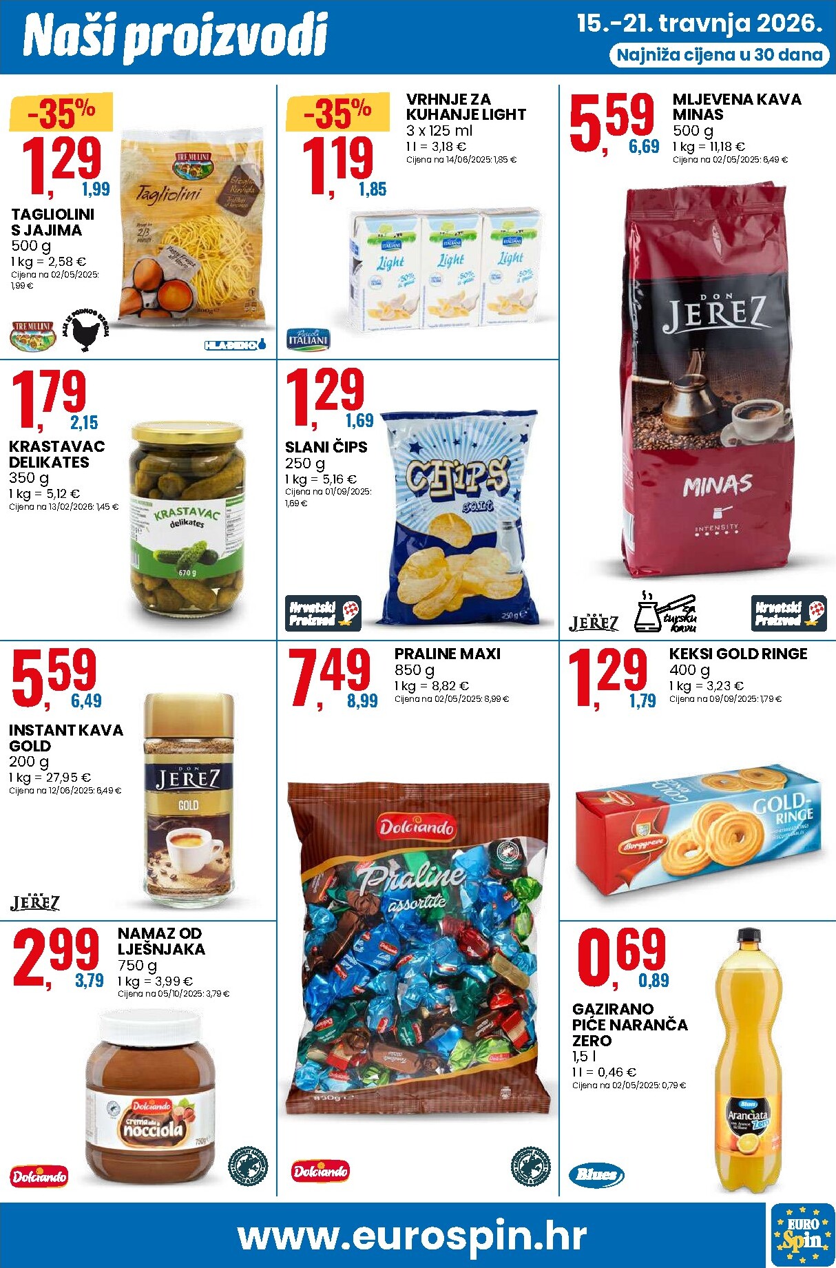 eurospin - Eurospin letak za sljedeći tjedan od srijede 15.04.2026 do utorka 21.04.2026 - page: 11
