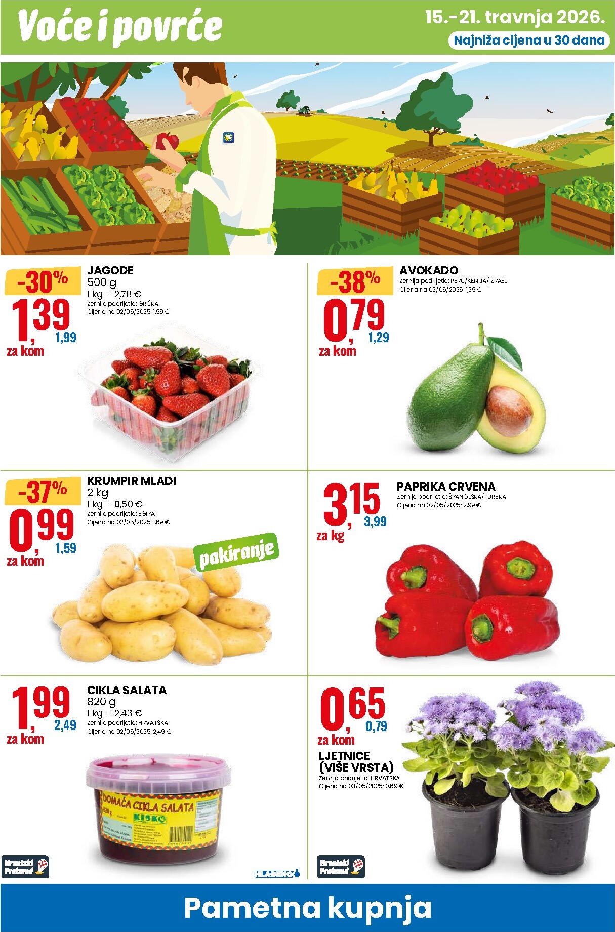 eurospin - Eurospin letak za sljedeći tjedan od srijede 15.04.2026 do utorka 21.04.2026 - page: 6