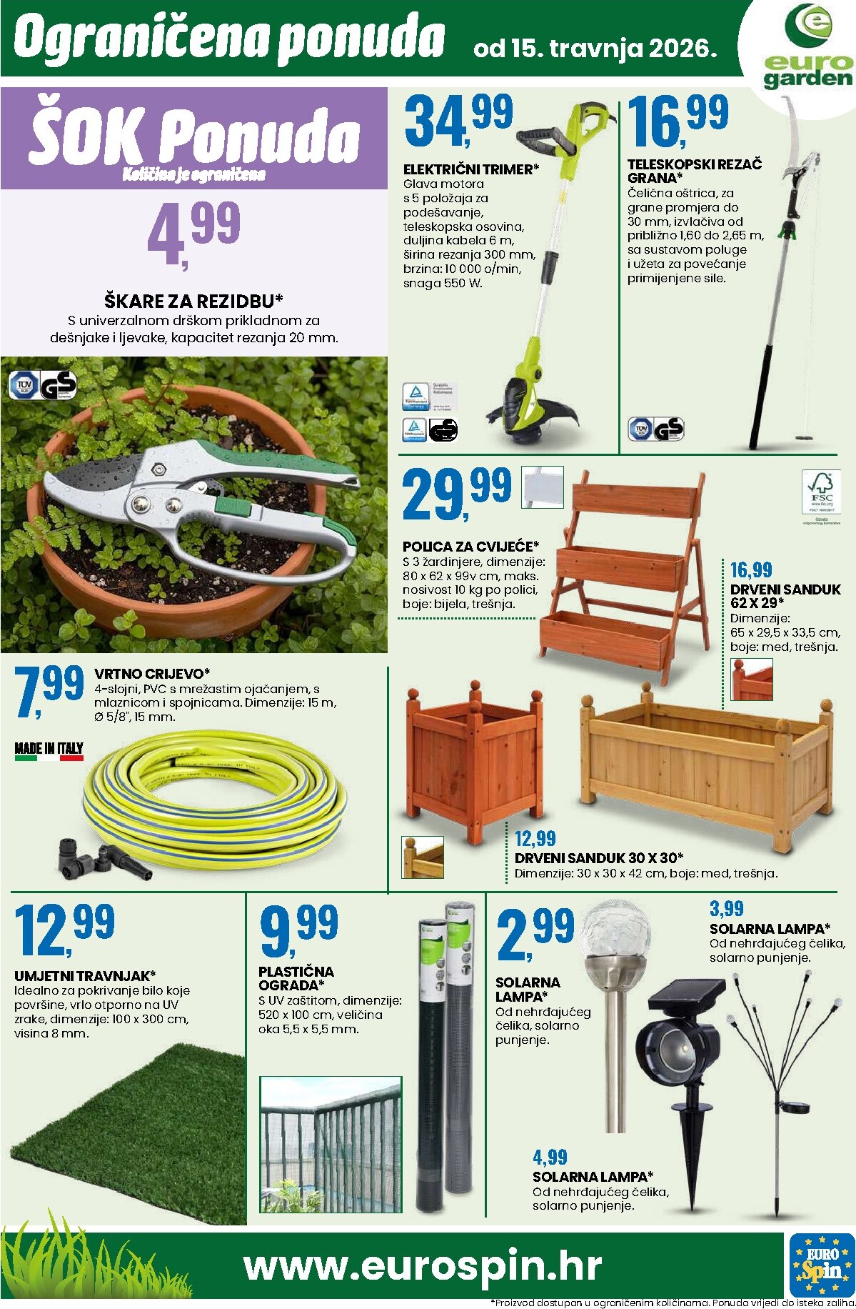 eurospin - Eurospin letak za sljedeći tjedan od srijede 15.04.2026 do utorka 21.04.2026 - page: 15