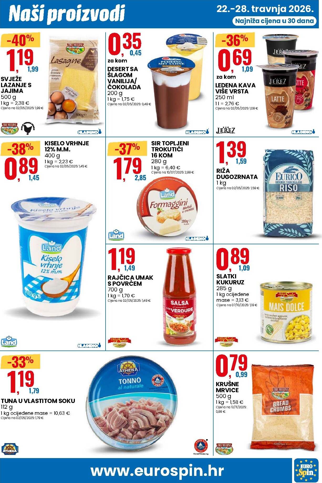 eurospin - Budući Eurospin - Domaće i povoljno letak vrijedi od srijede 22.04.2026 do utorka 28.04.2026 - page: 11
