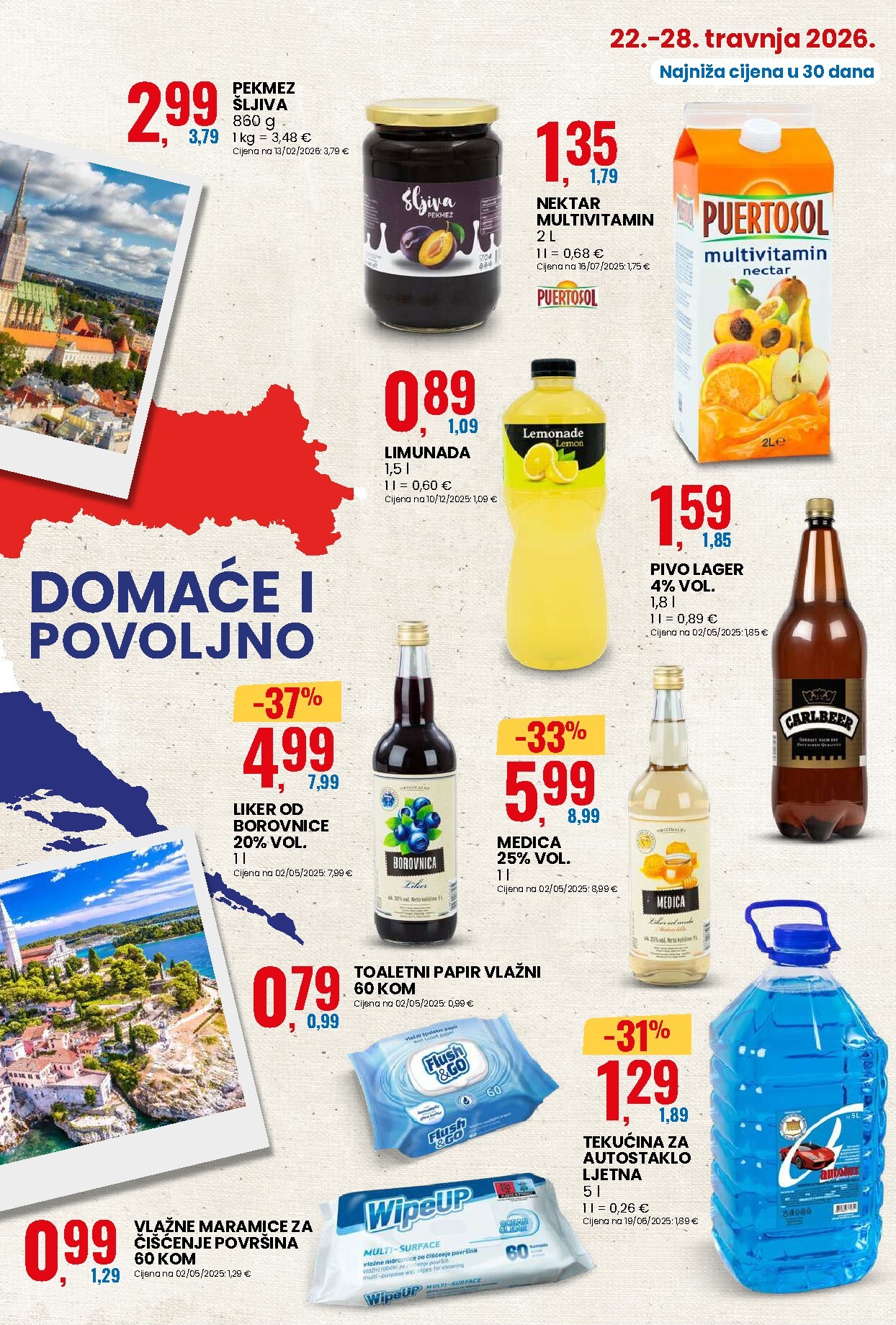 eurospin - Budući Eurospin - Domaće i povoljno letak vrijedi od srijede 22.04.2026 do utorka 28.04.2026 - page: 5