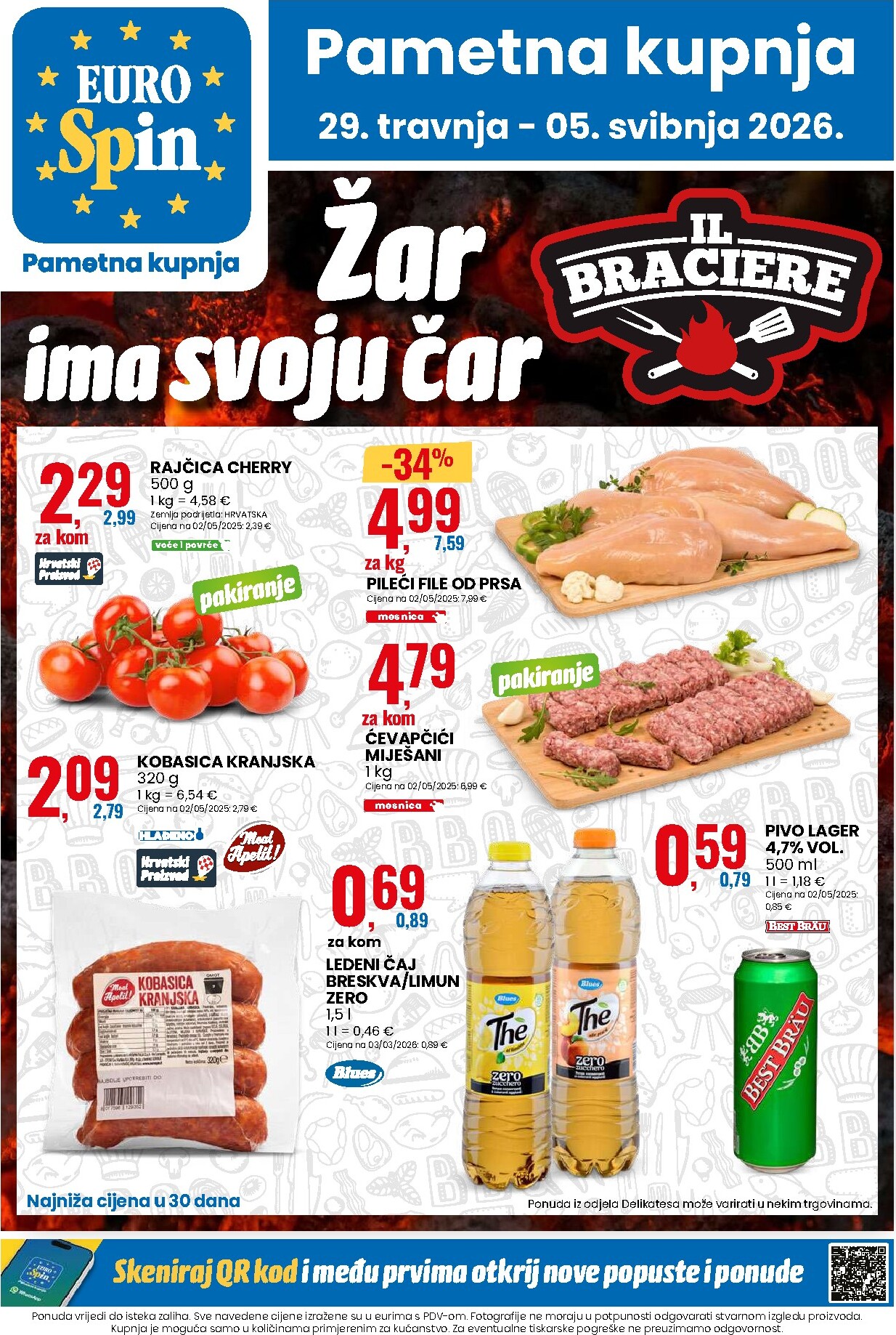 eurospin - Budući Eurospin letak vrijedi od srijede 29.04.2026 do utorka 05.05.2026 - page: 1