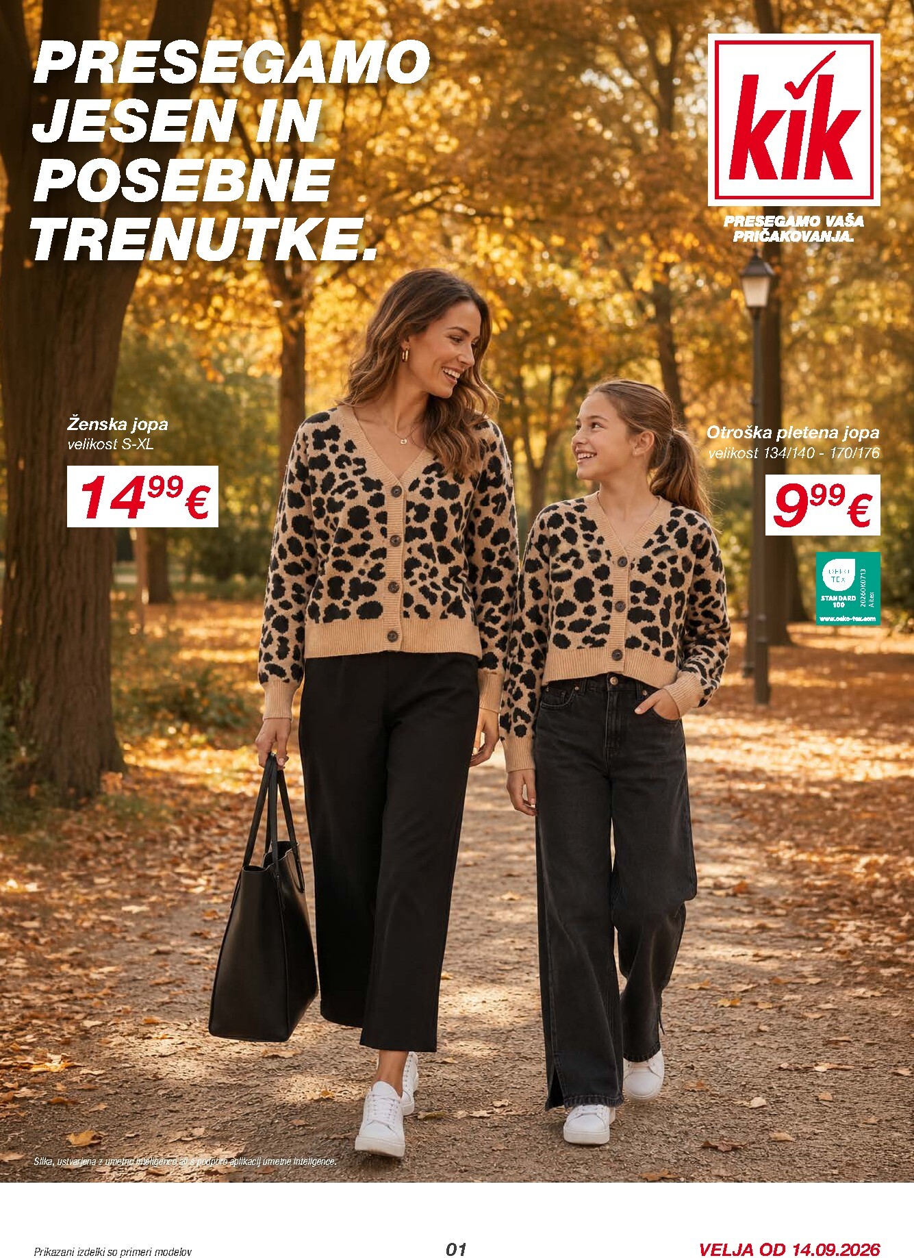 kik - Novi KiK katalog od ponedjeljka, 14.09.2026 do nedjelje, 04.10.2026 - page: 1