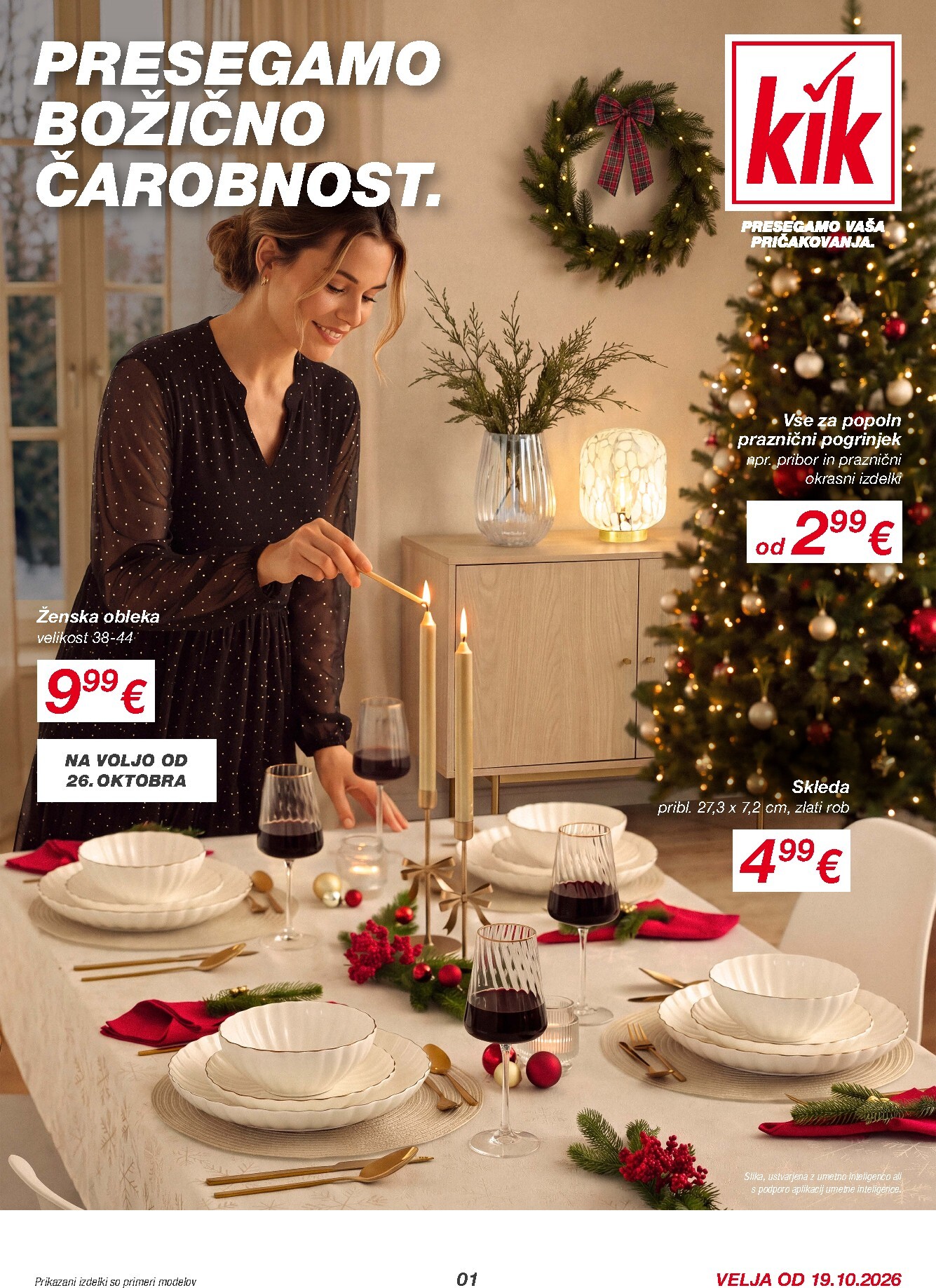 kik - Novi KiK katalog od ponedjeljka, 19.10.2026 do nedjelje, 08.11.2026 - page: 1